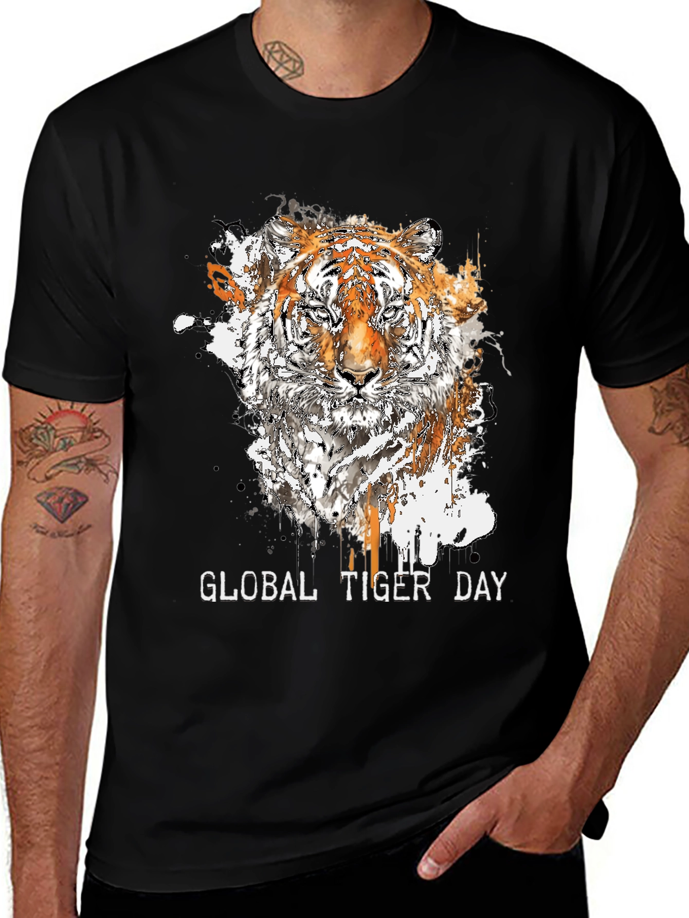 Variant 24 of Global Tiger Day T-Shirt