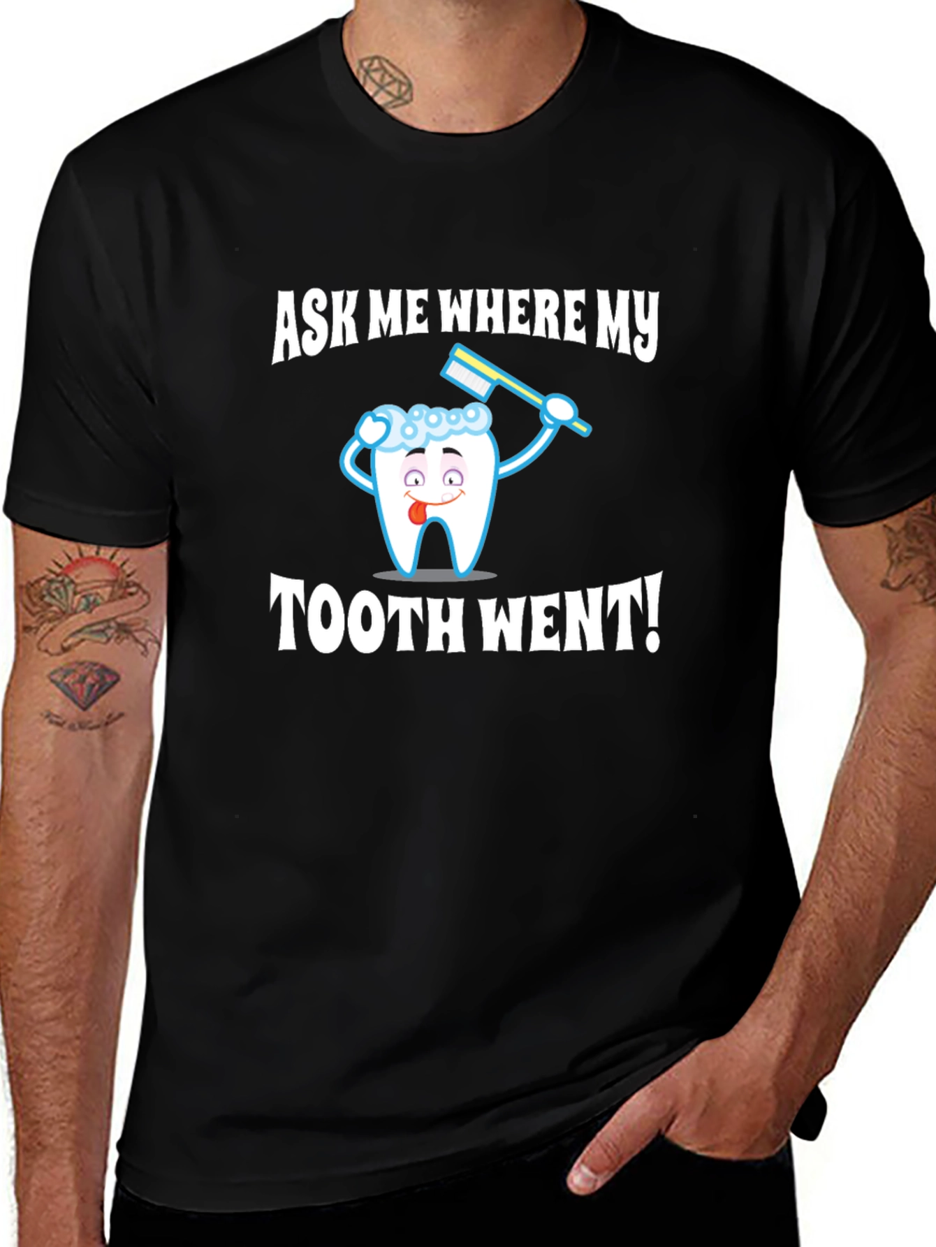 Variant 23 of Funny Toothache T-Shirt