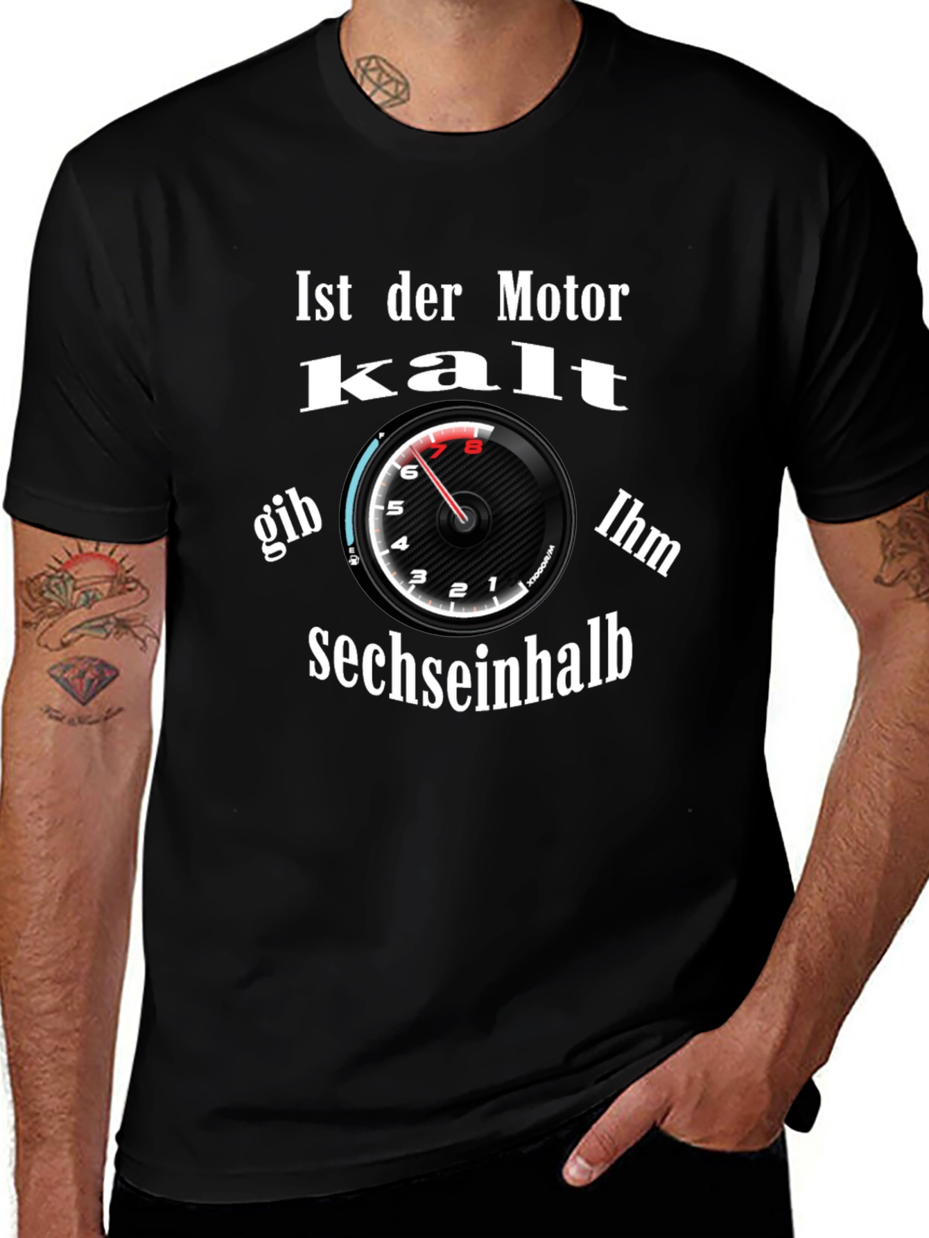 Ist der Motor kalt T-Shirt - German Car Humor