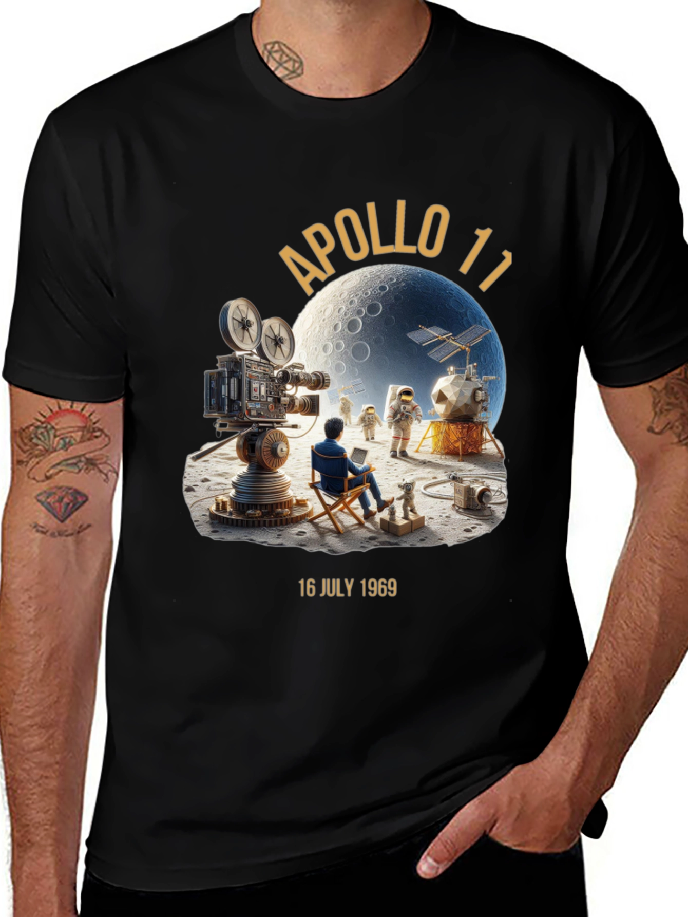Apollo 11 T-Shirt - Moon Landing Anniversary