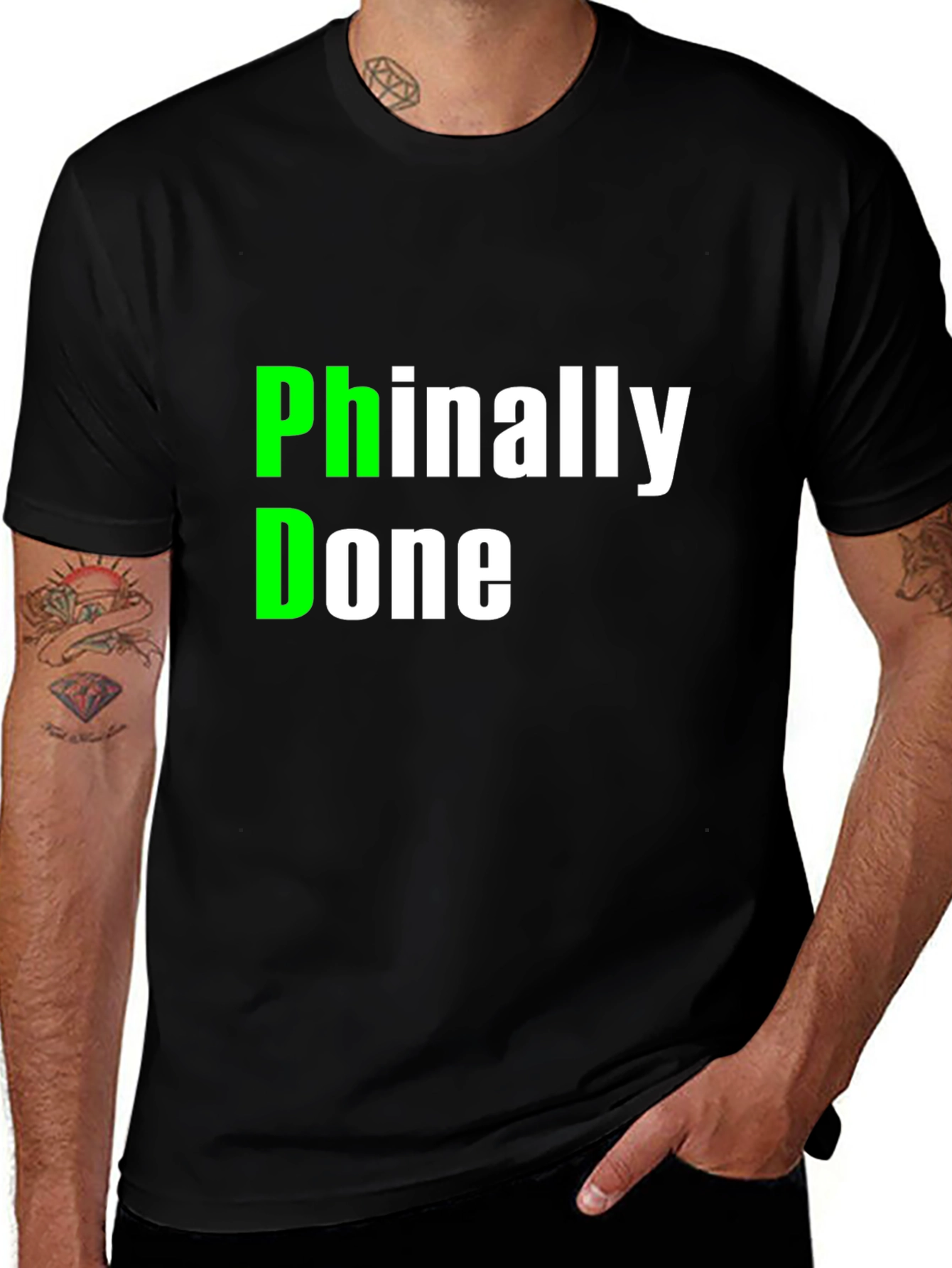 Variant 15 of Phinally Done Graduation T-Shirt