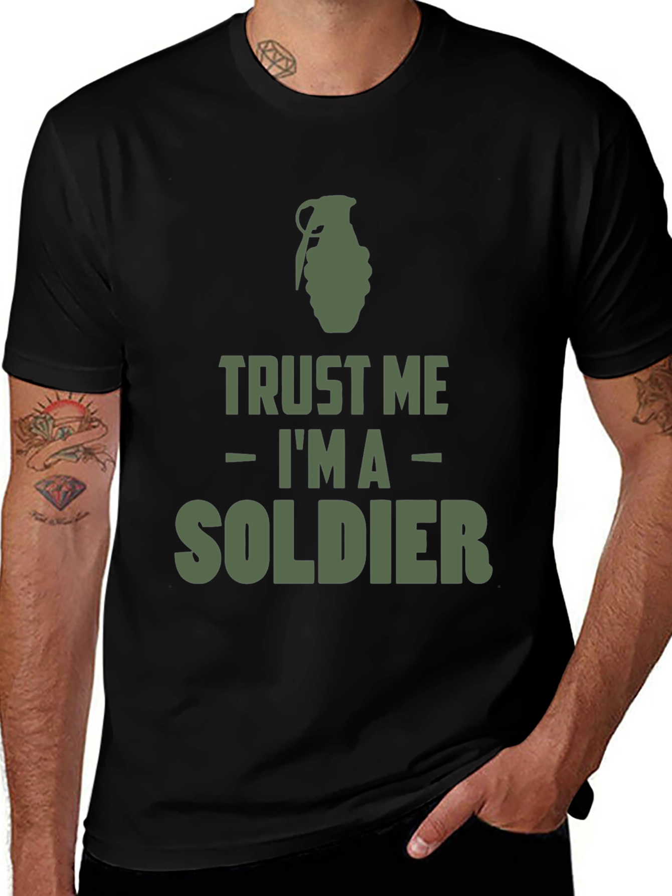 Trust Me Soldier Graphic Tee