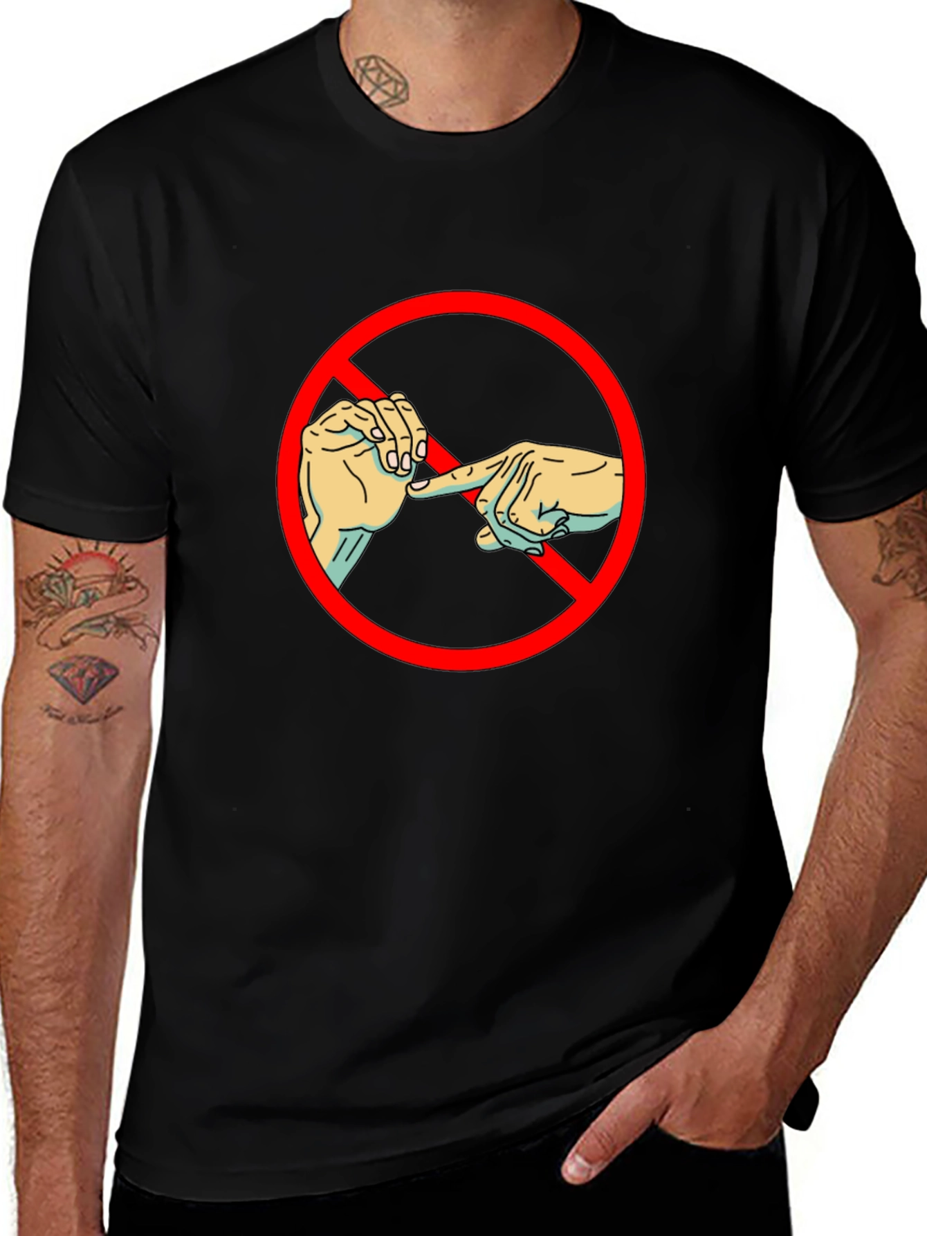 Variant 27 of No Pinky Promise Graphic T-Shirt