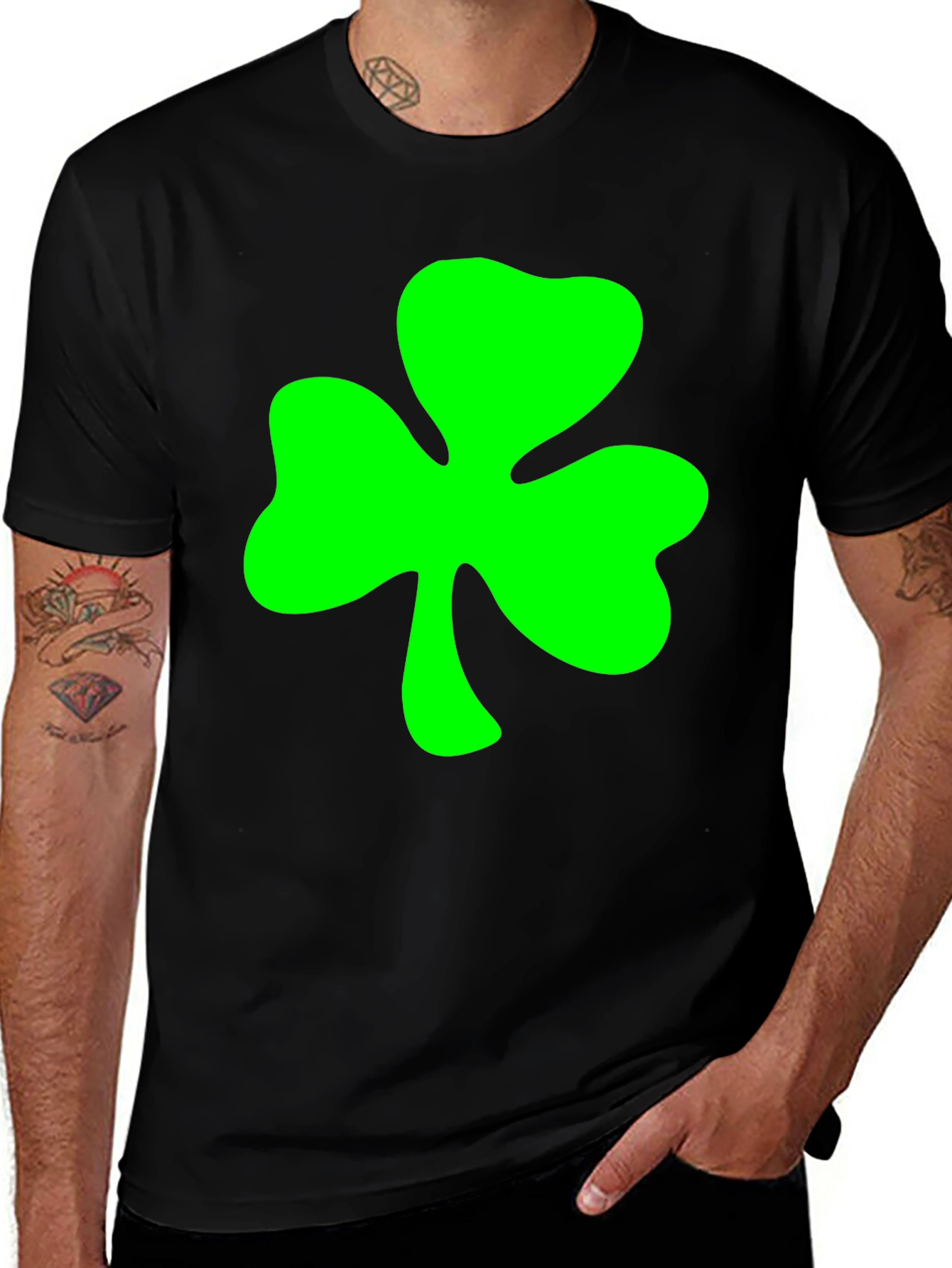 Variant 10 of Shamrock Graphic Tee - Lucky St. Patrick's Day Shirt