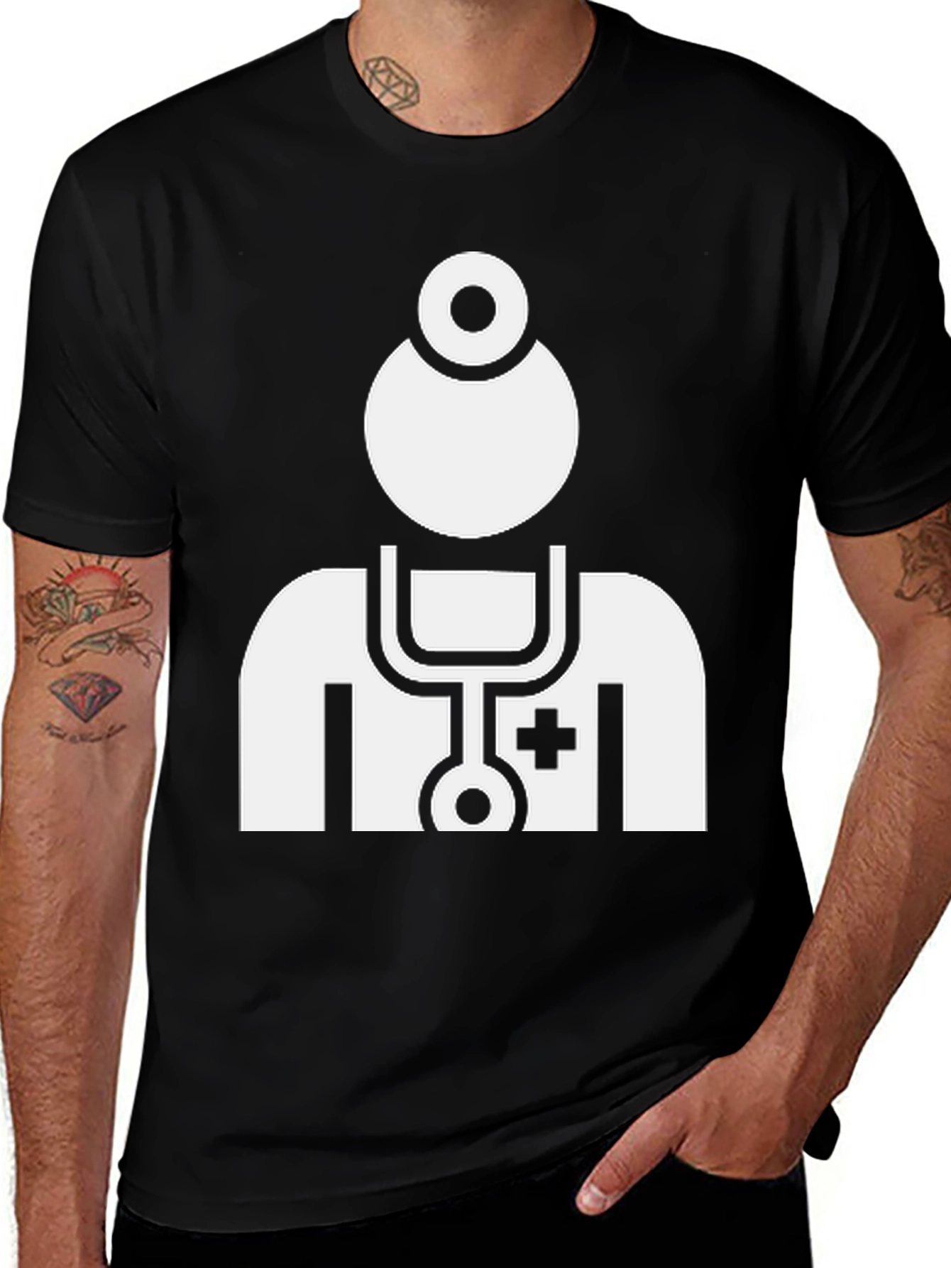 Variant 7 of Doctor Icon T-Shirt - Medical Professional Tee