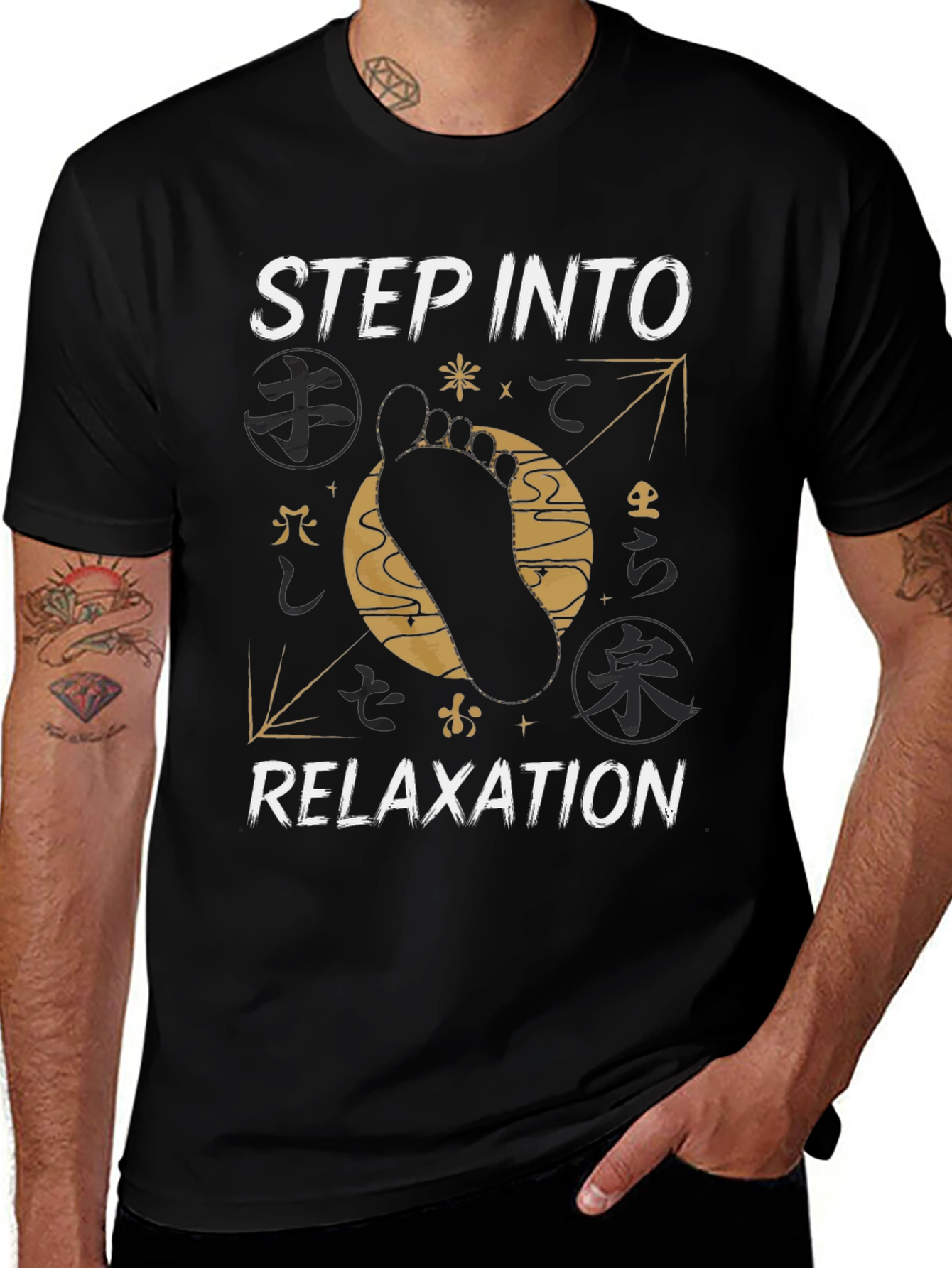 Variant 19 of Step Into Relaxation T-Shirt