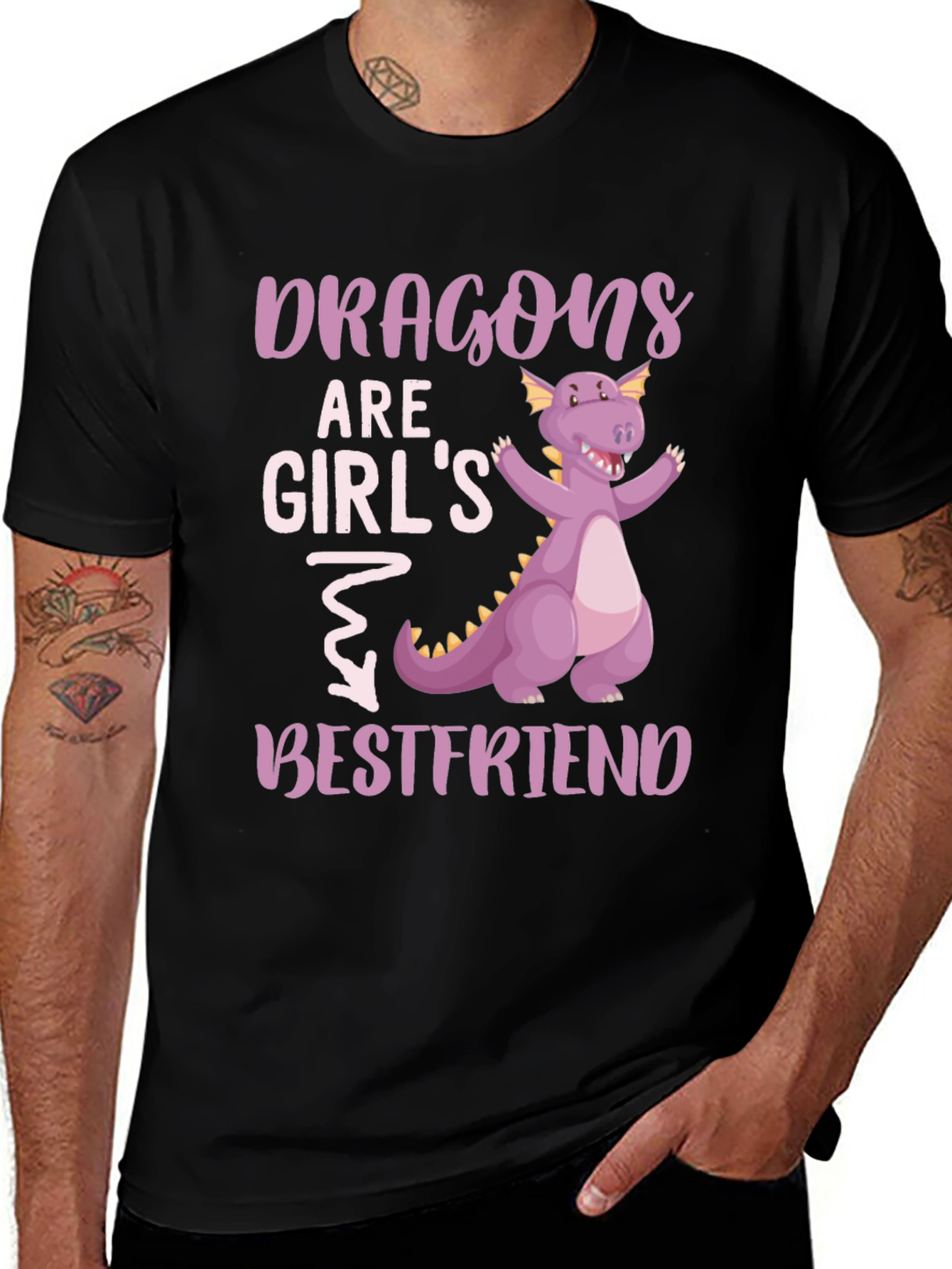 Dragon Bestfriend Graphic T-Shirt