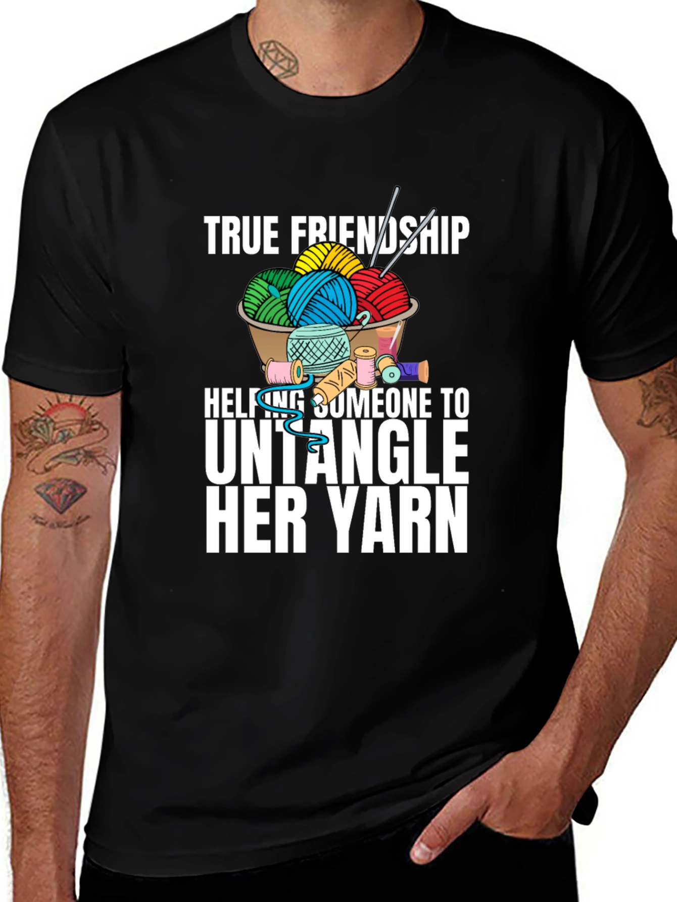 Variant 21 of True Friendship Yarn T-Shirt