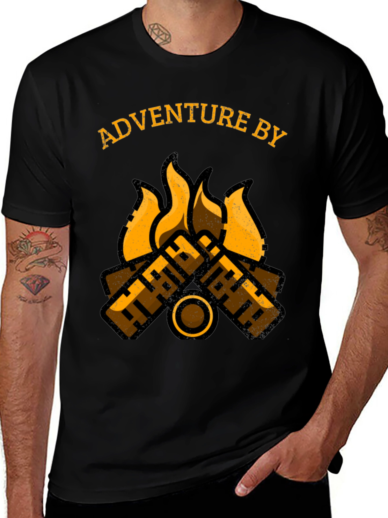 Variant 13 of Adventure By Campfire Graphic Tee