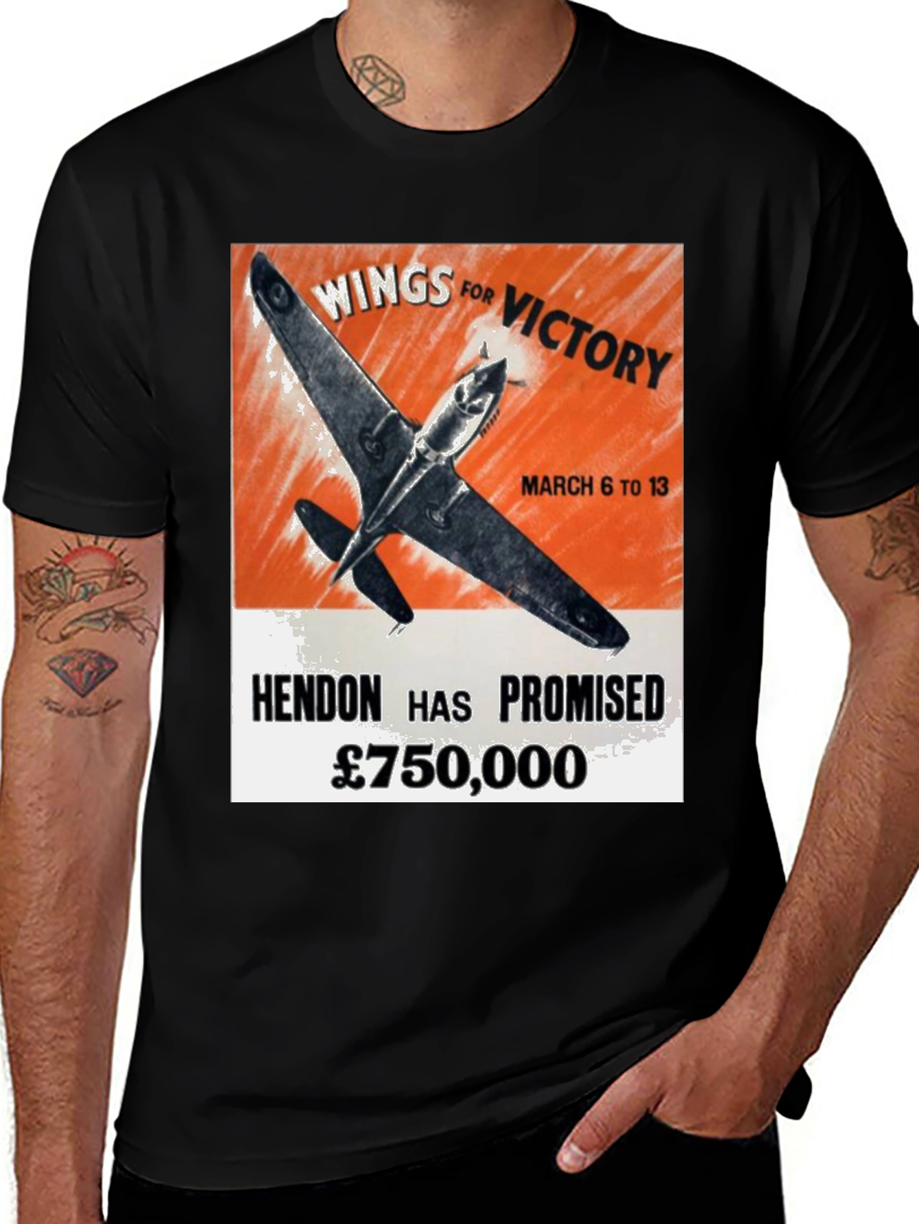 Variant 28 of Wings for Victory T-Shirt