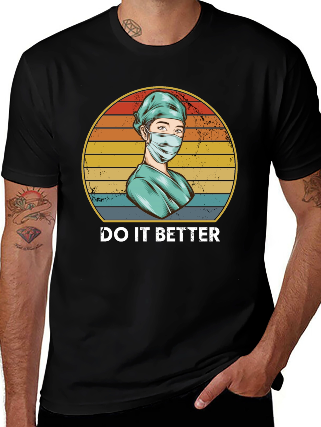 Variant 6 of Do It Better Nurse T-Shirt