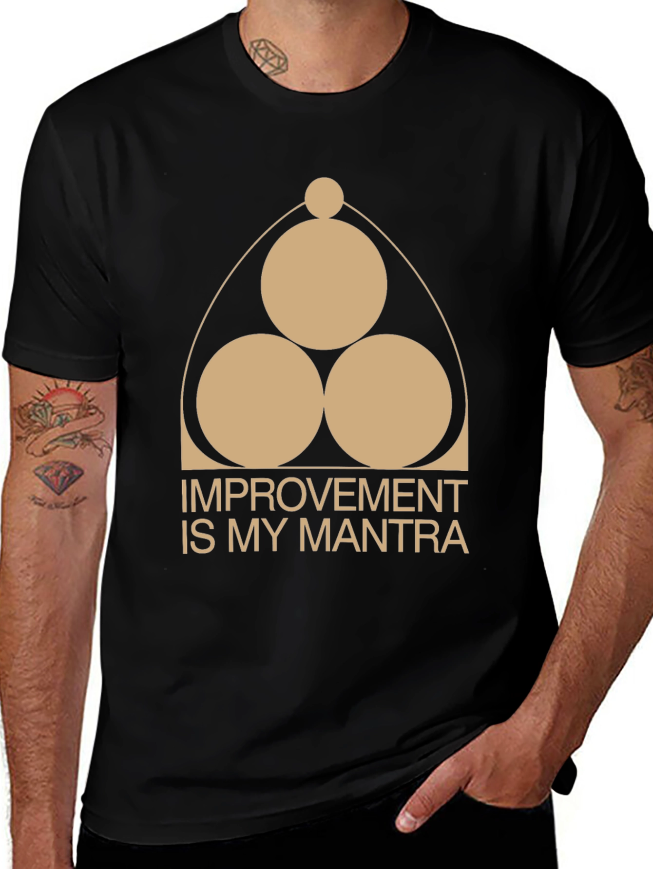 Variant 10 of Improvement Is My Mantra Graphic Tee