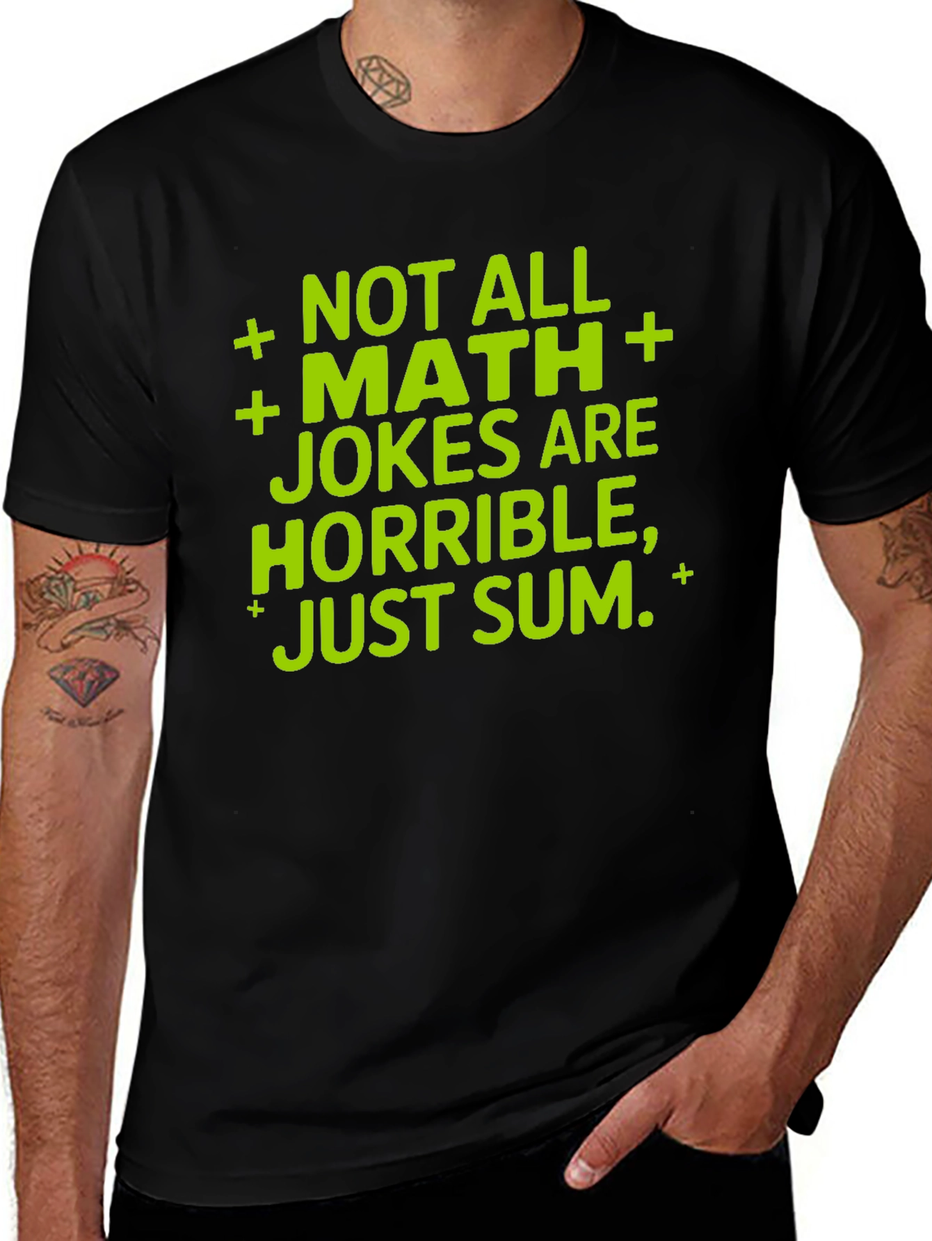 Variant 28 of Funny Math Jokes T-Shirt - Not All Math Jokes Are Horrible