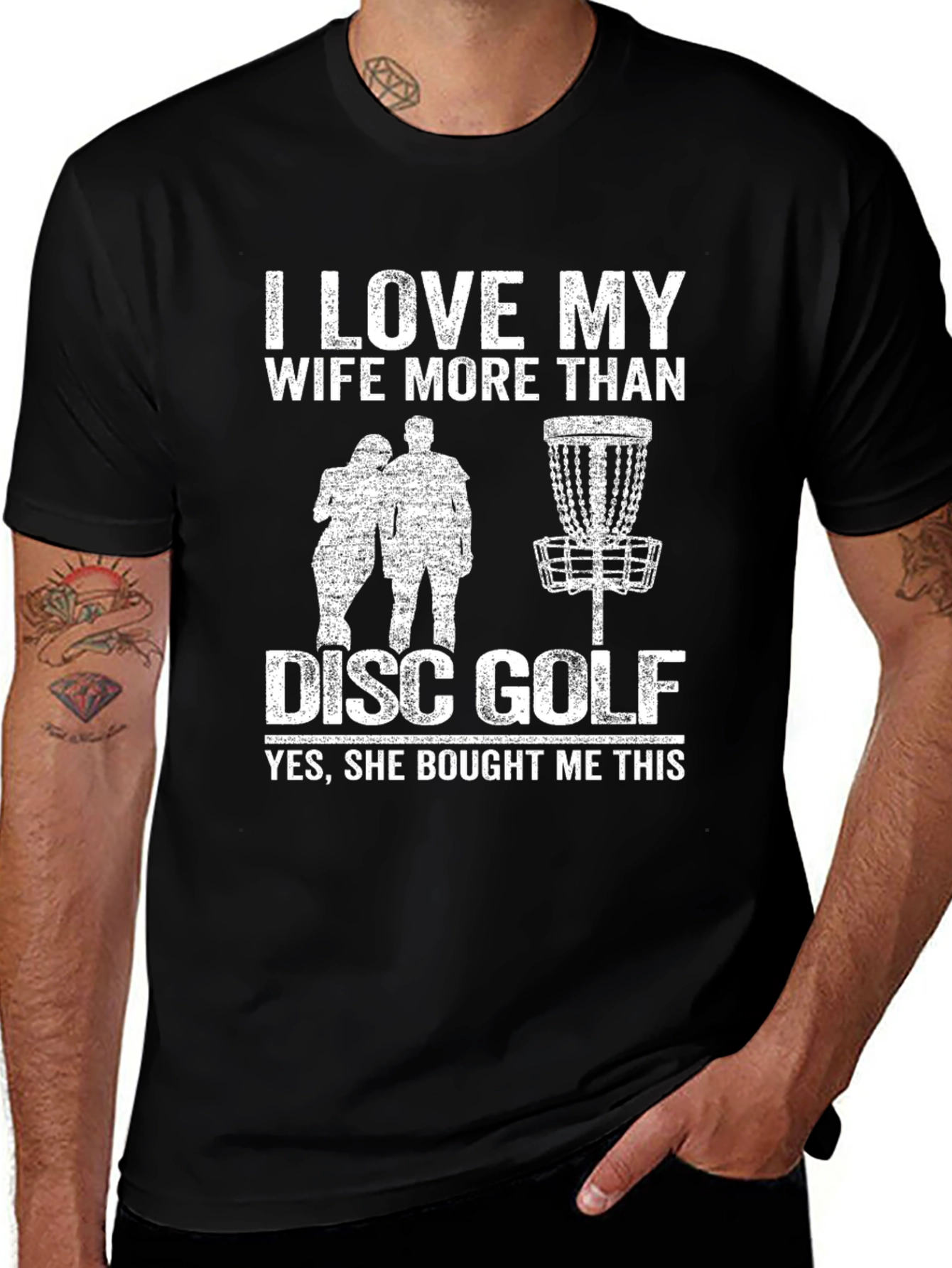 Variant 11 of Funny Disc Golf T-Shirt - Wife Gift