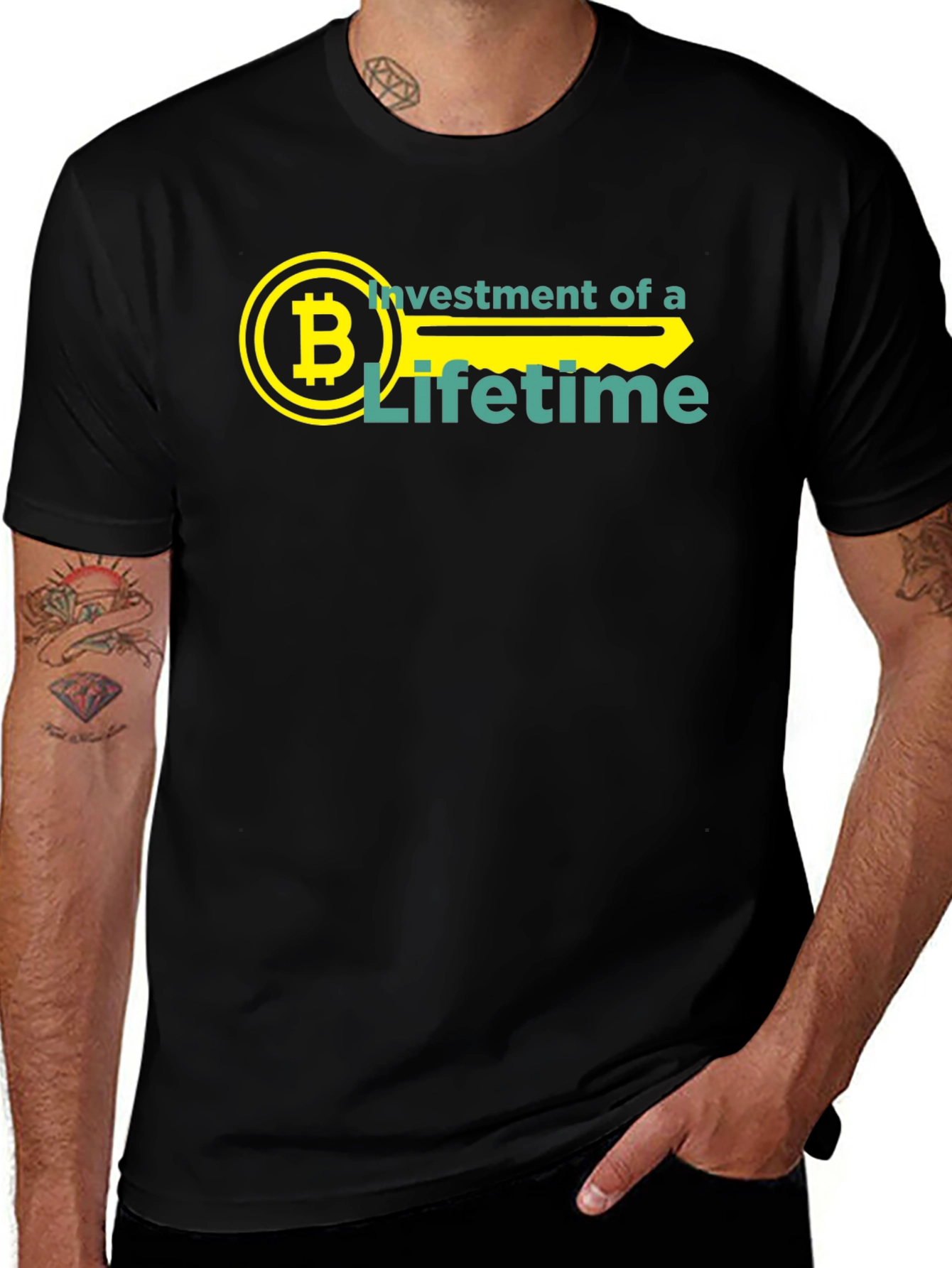 Bitcoin Key Investment T-Shirt