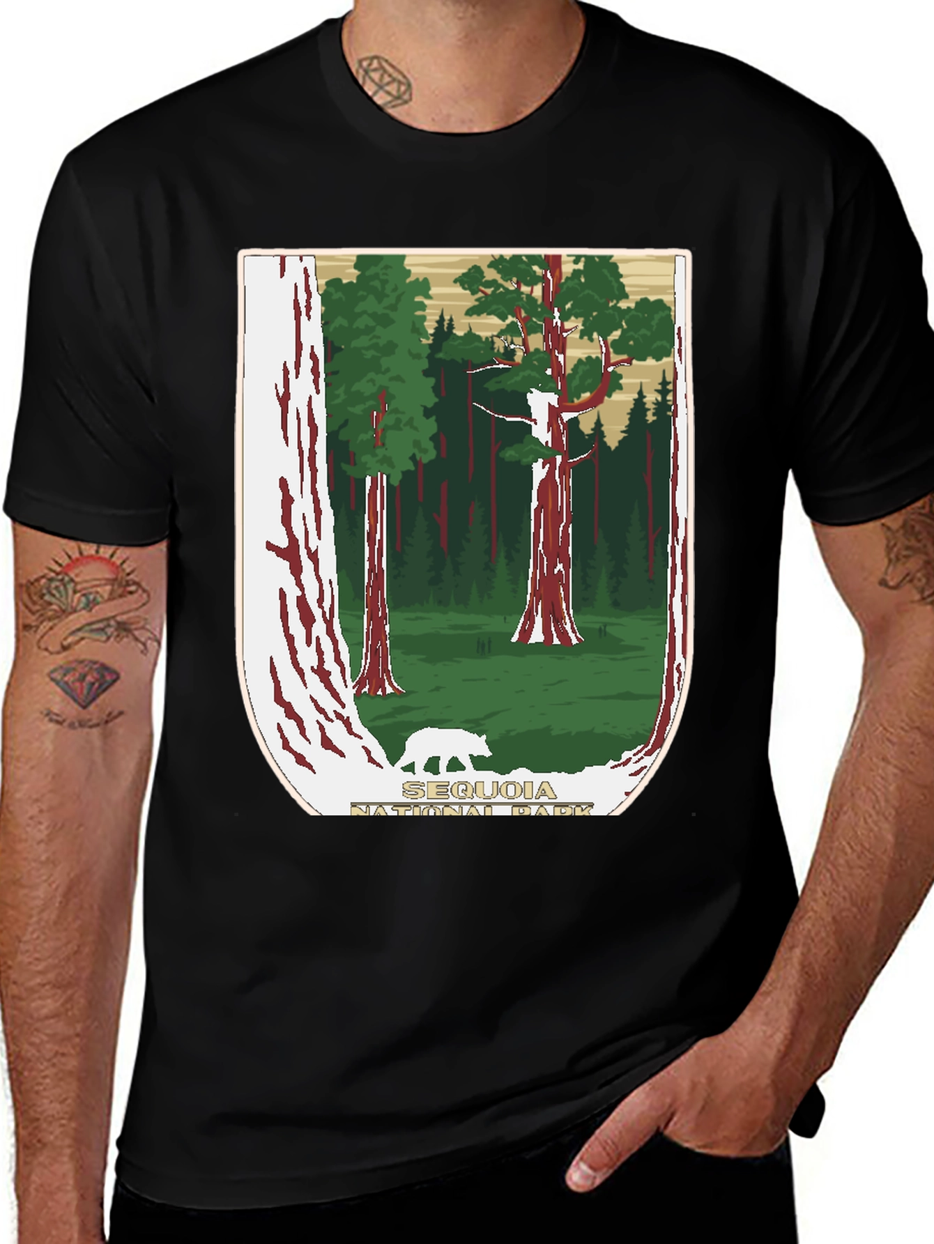 Variant 28 of Sequoia National Park Graphic T-Shirt
