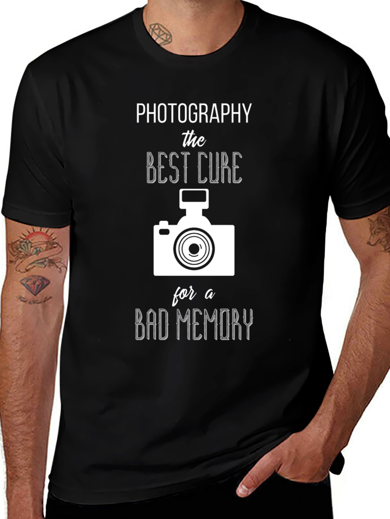 Variant 4 of Photography: The Best Cure T-Shirt