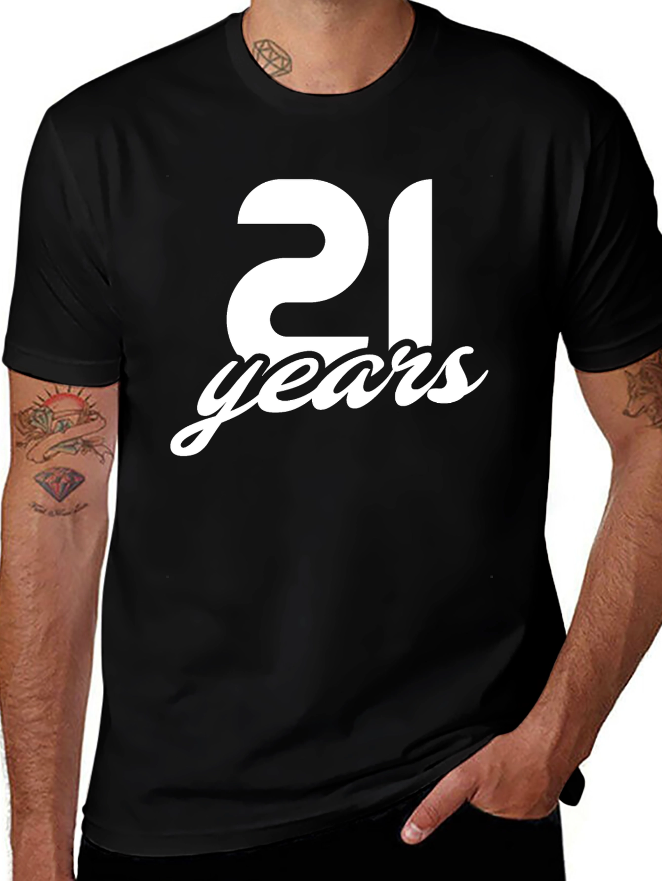 21 Years Celebration T-Shirt