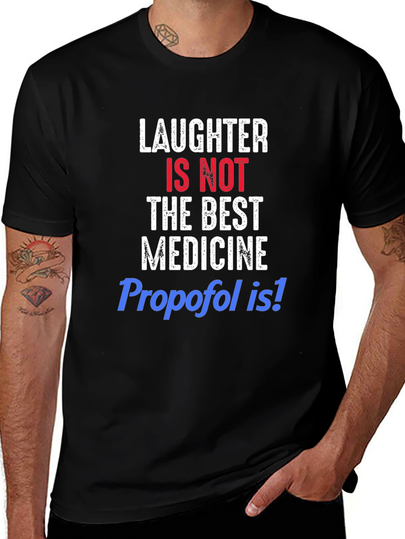 Variant 24 of Laughter Is Not The Best Medicine, Funny T-Shirt