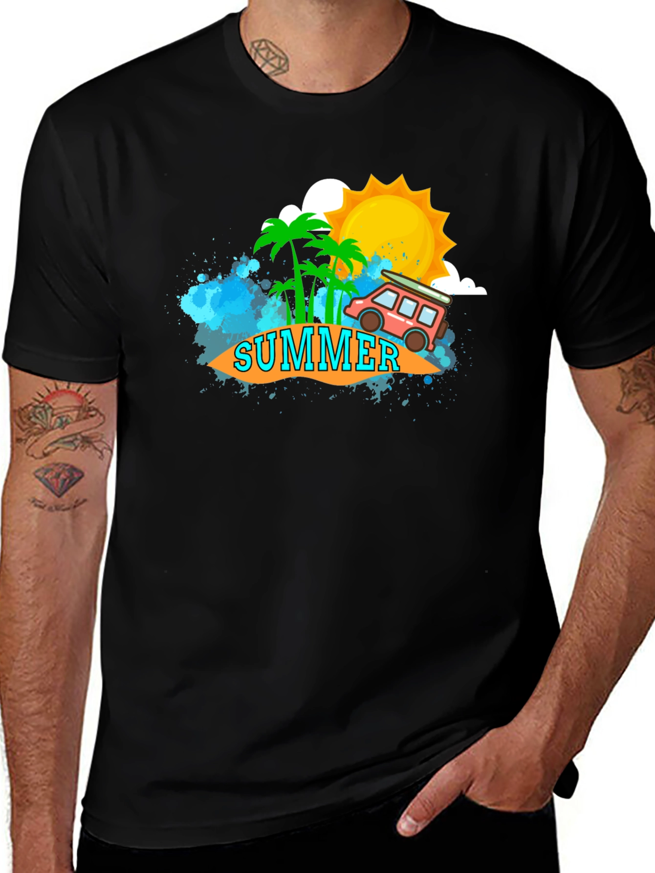 Variant 7 of Summer Beach Vacation T-Shirt