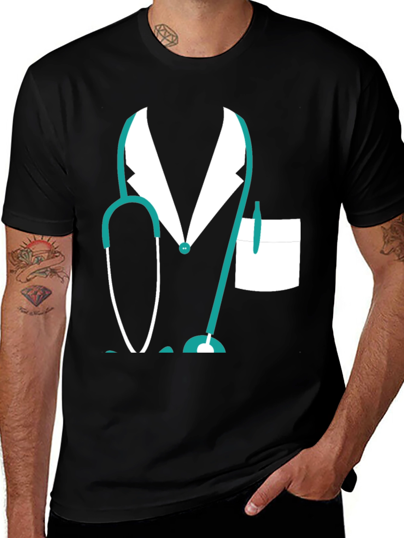 Variant 26 of Doctor Graphic T-Shirt | Medical Professional Tee