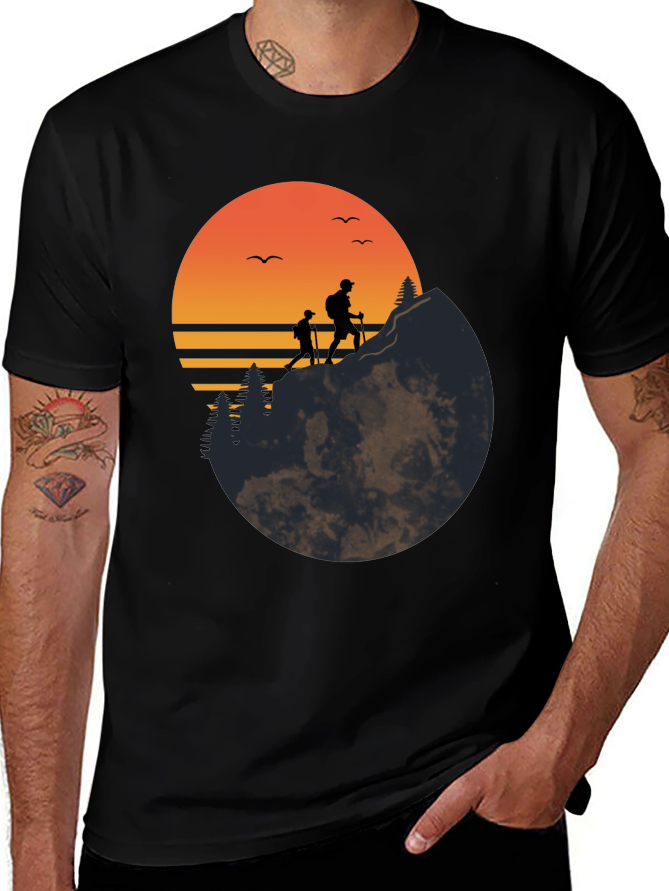 Adventure Sunset Graphic Tee