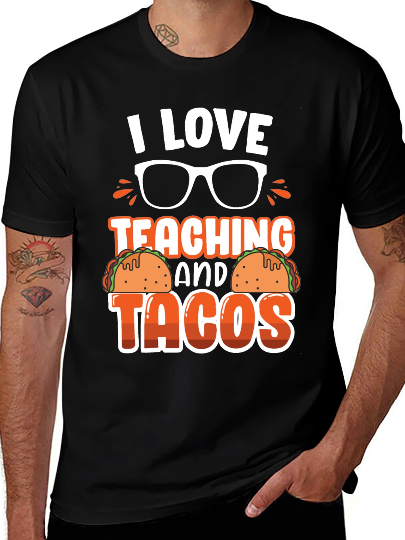 I Love Teaching and Tacos T-Shirt