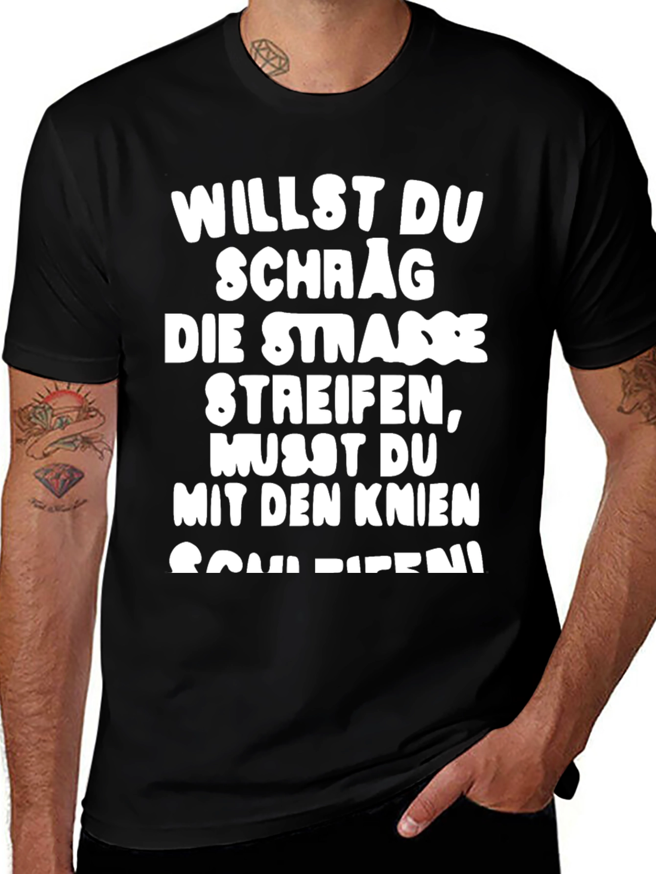 Variant 5 of Funny German Street T-Shirt