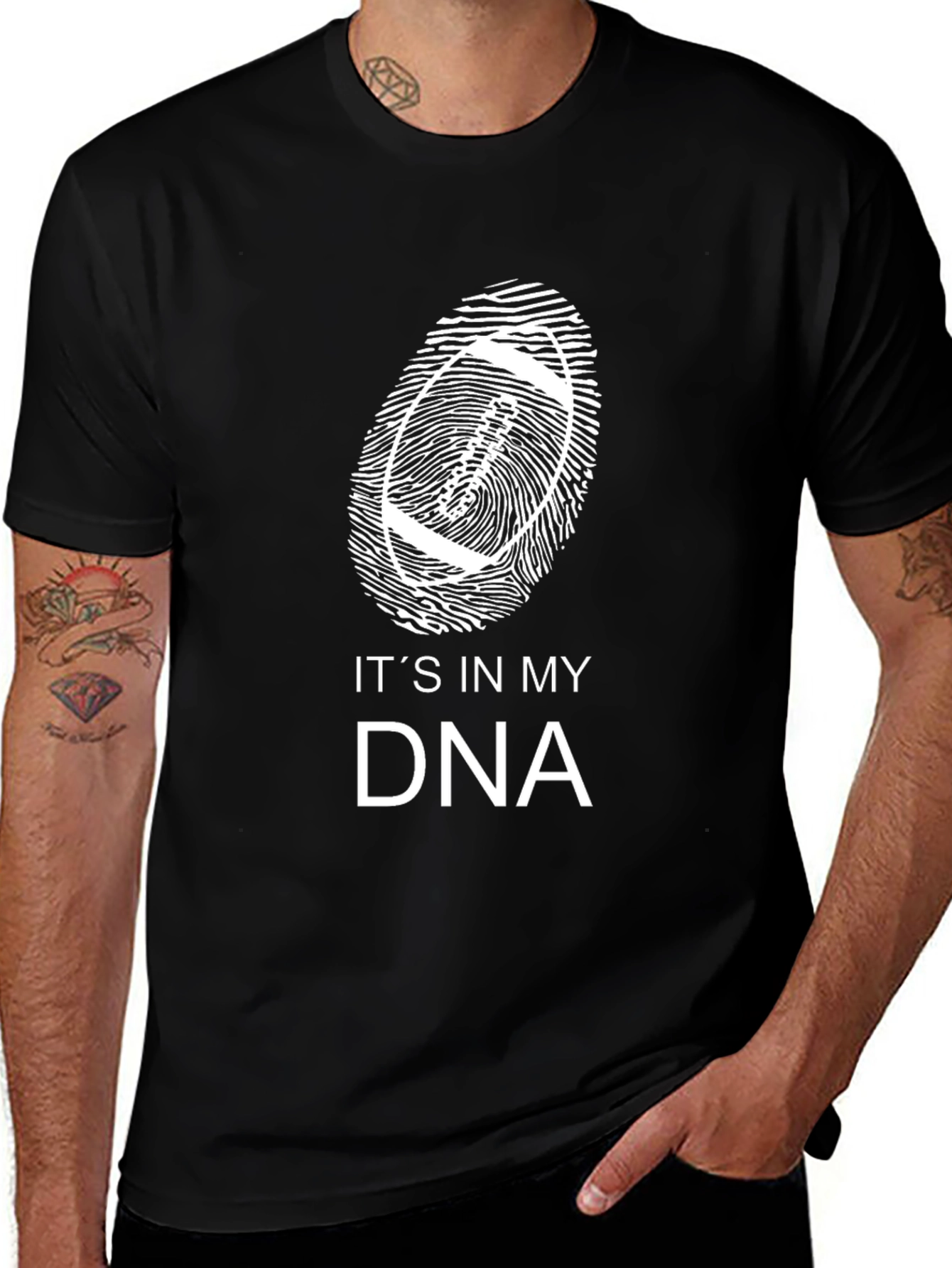 Variant 15 of Football DNA T-Shirt - It's In My DNA!
