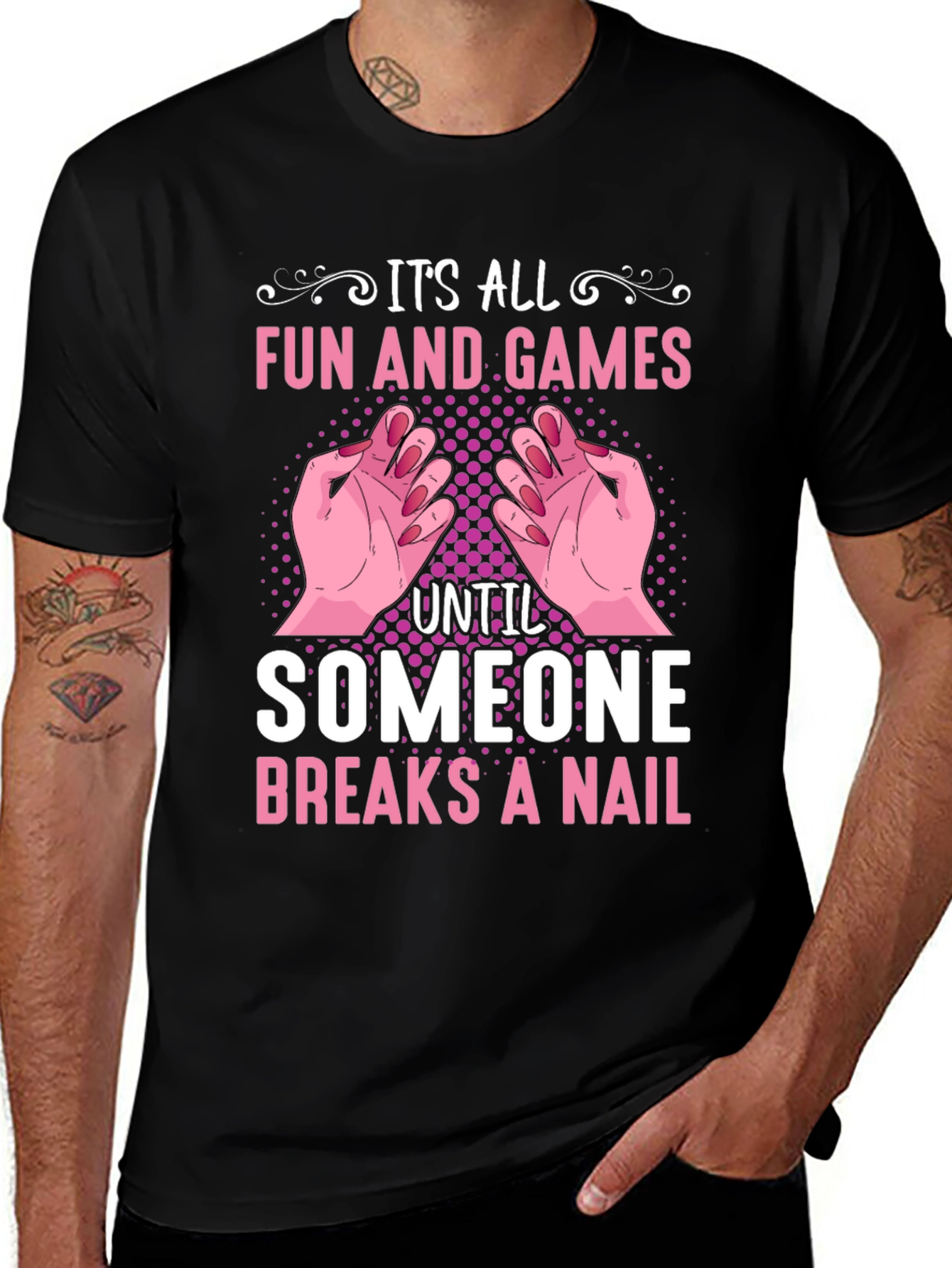 Variant 20 of It's All Fun & Games T-Shirt