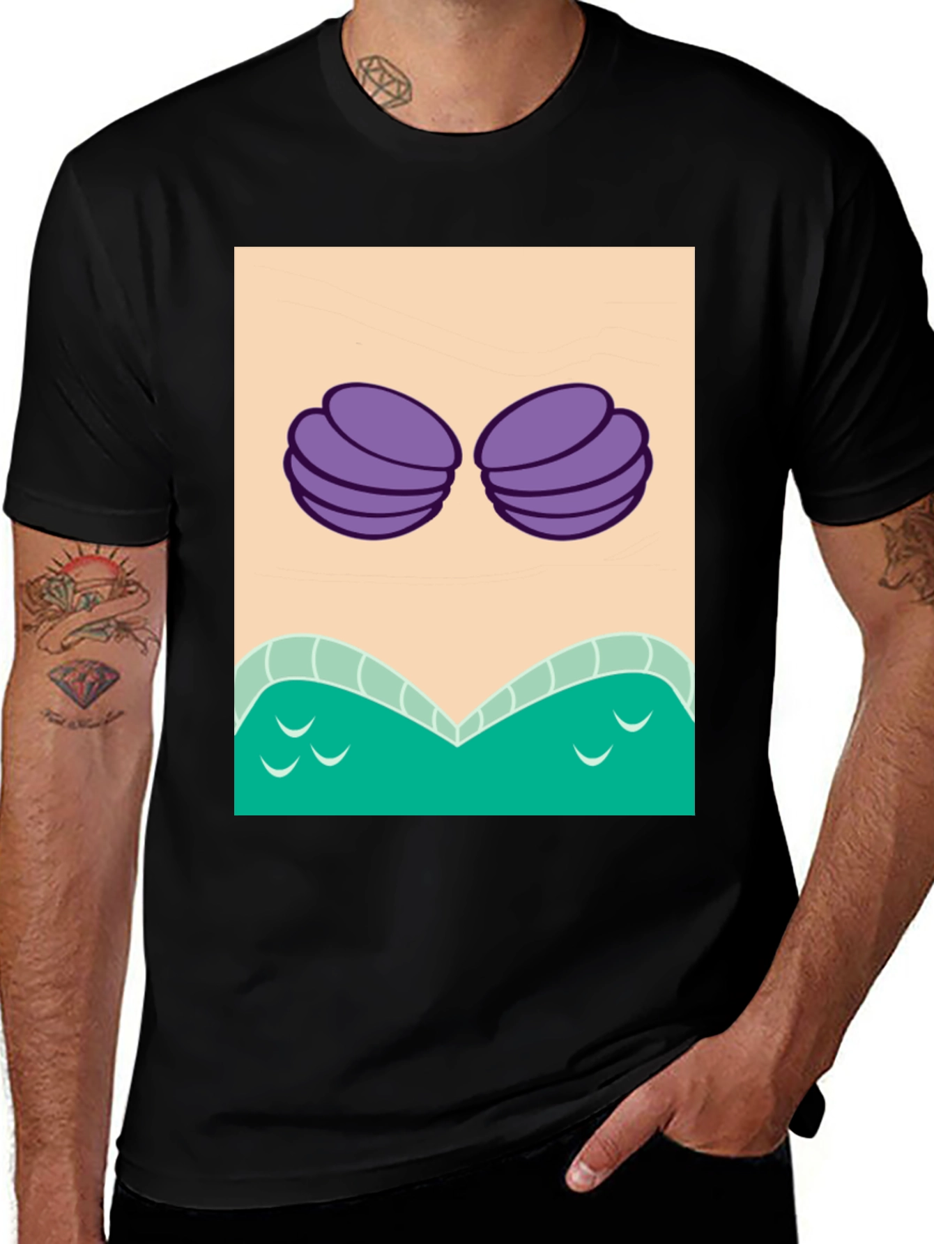 Ariel Inspired T-Shirt - Fun Costume Tee