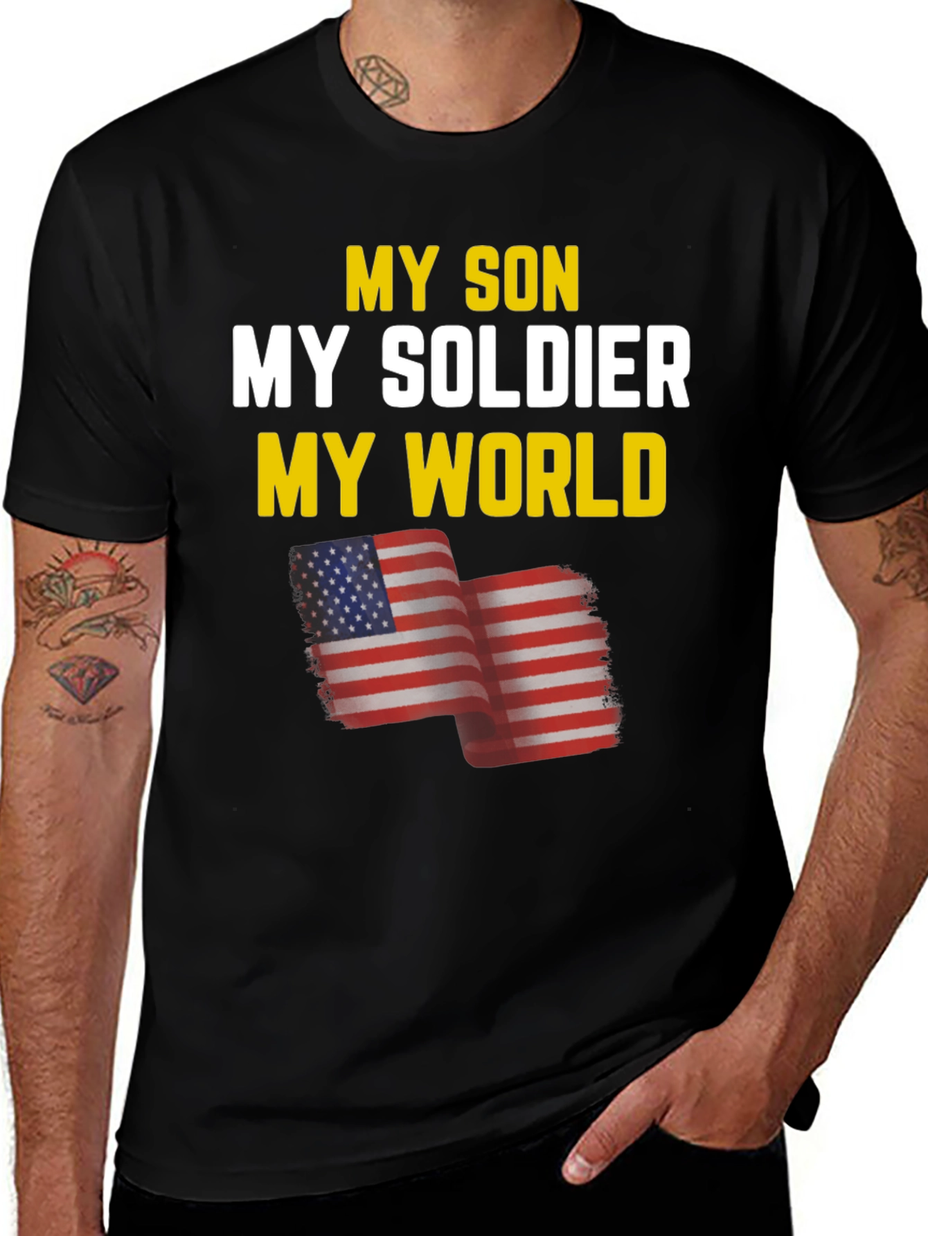 My Son My Soldier My World Graphic Tee