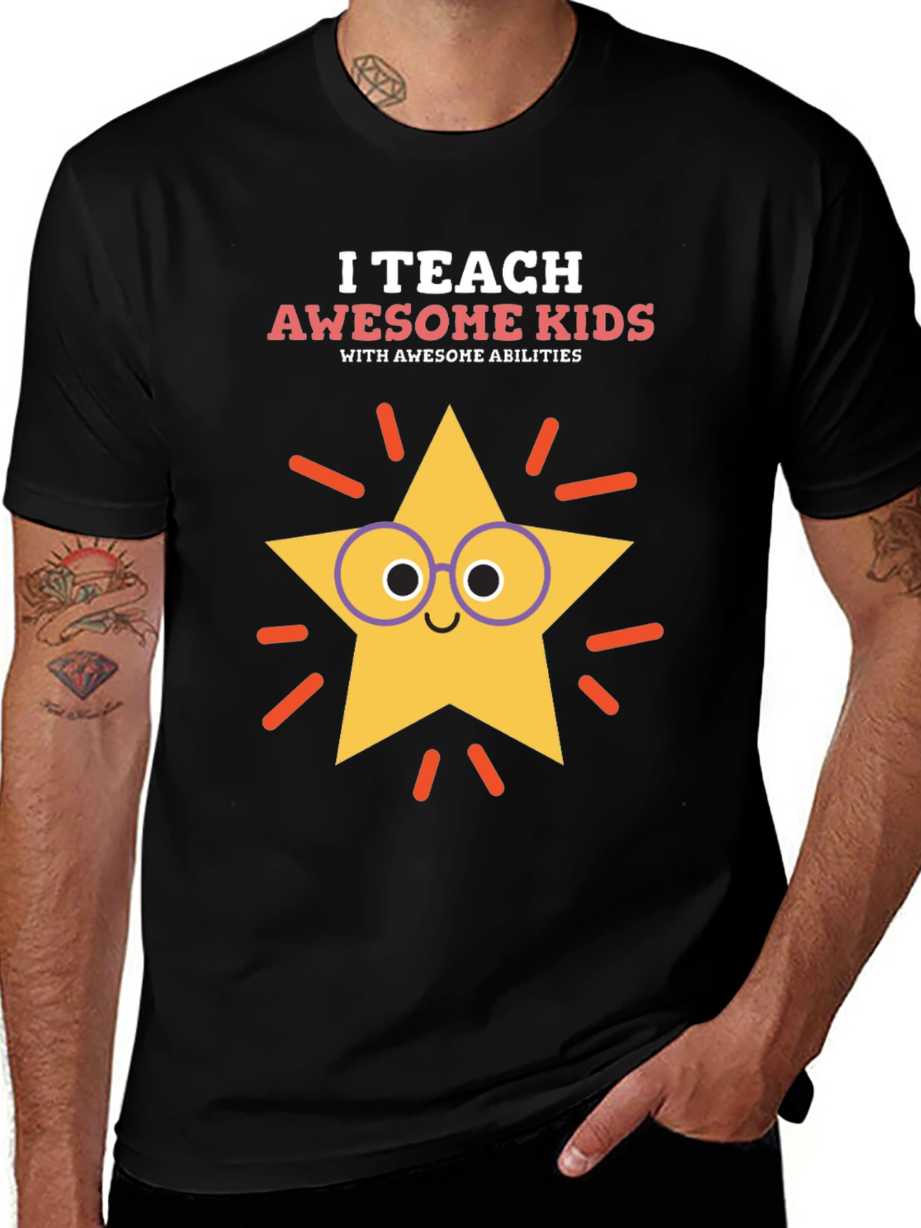 Awesome Abilities Teacher Graphic Tee