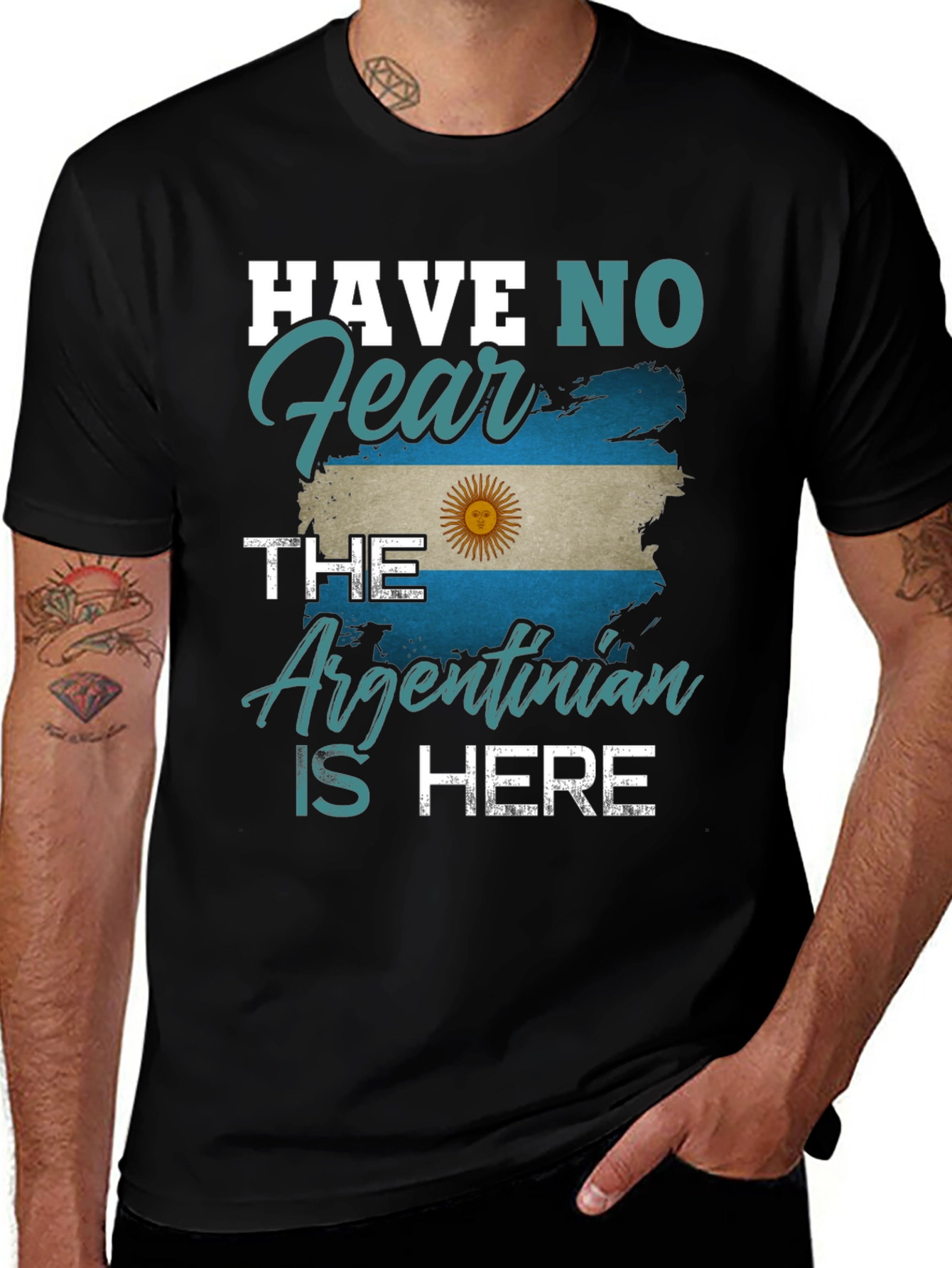 Argentina Fan T-Shirt - Have No Fear, The Argentinian Is Here!