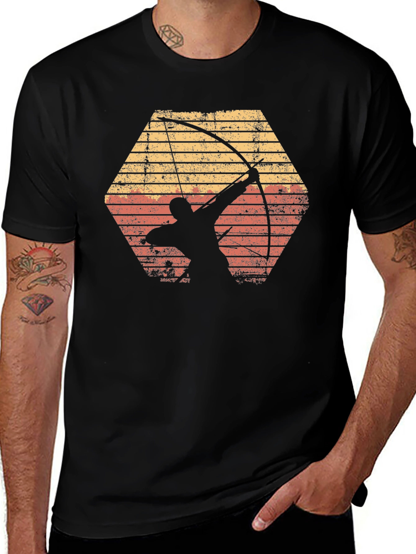 Variant 6 of Archery Retro T-Shirt