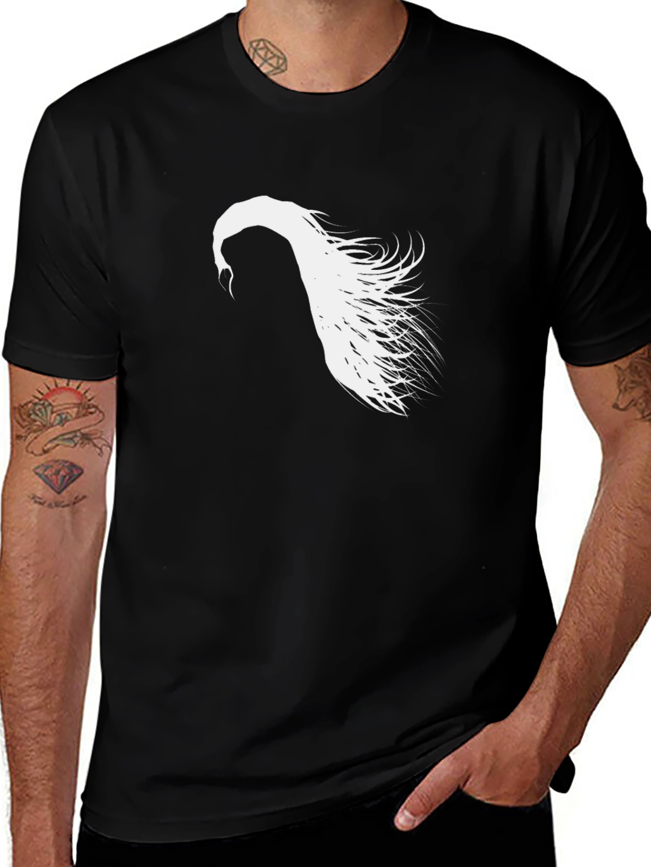 Joker Inspired Graphic Tee - Dark Knight Silhouette T-Shirt