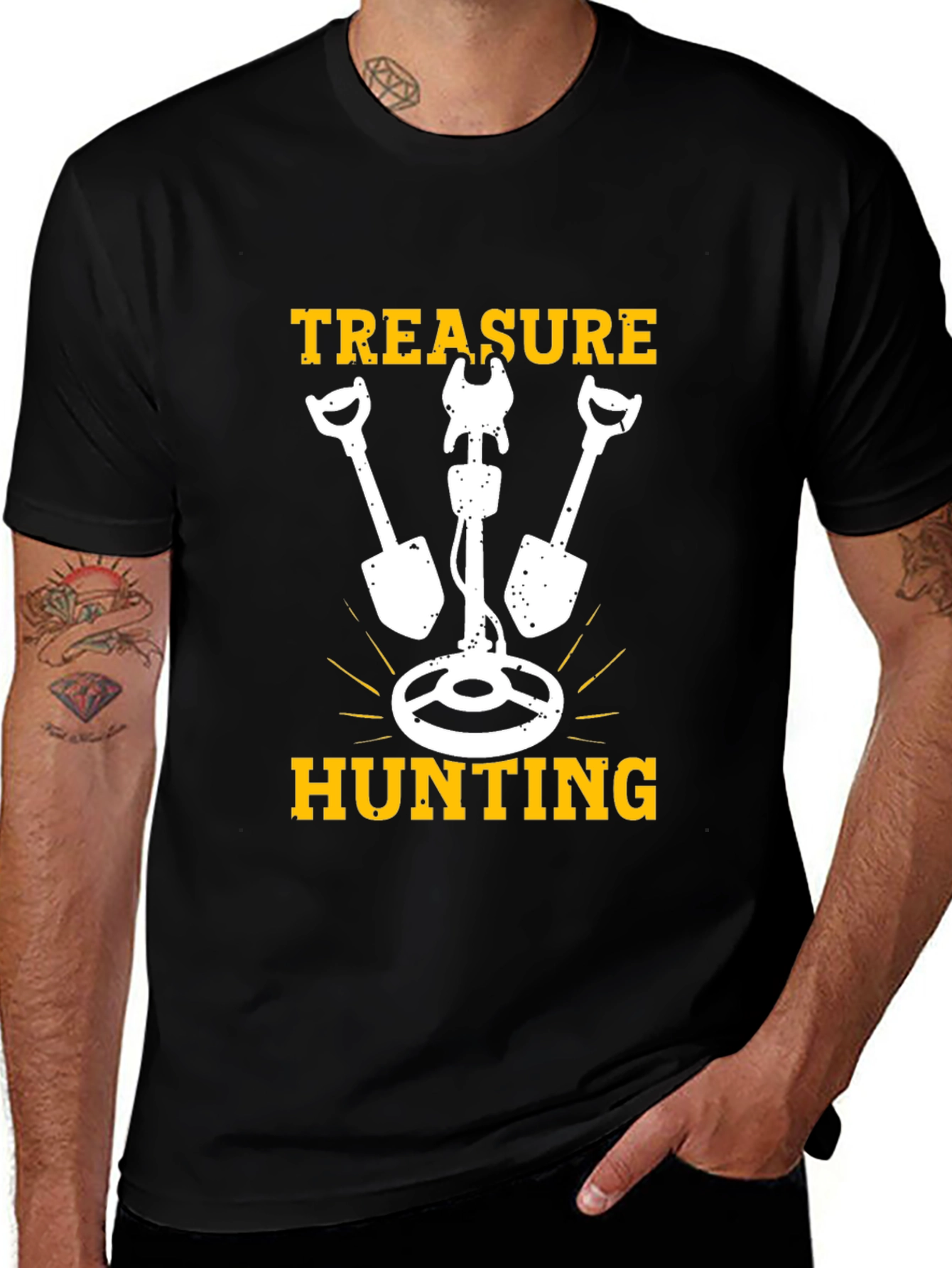 Variant 3 of Treasure Hunting Graphic T-Shirt