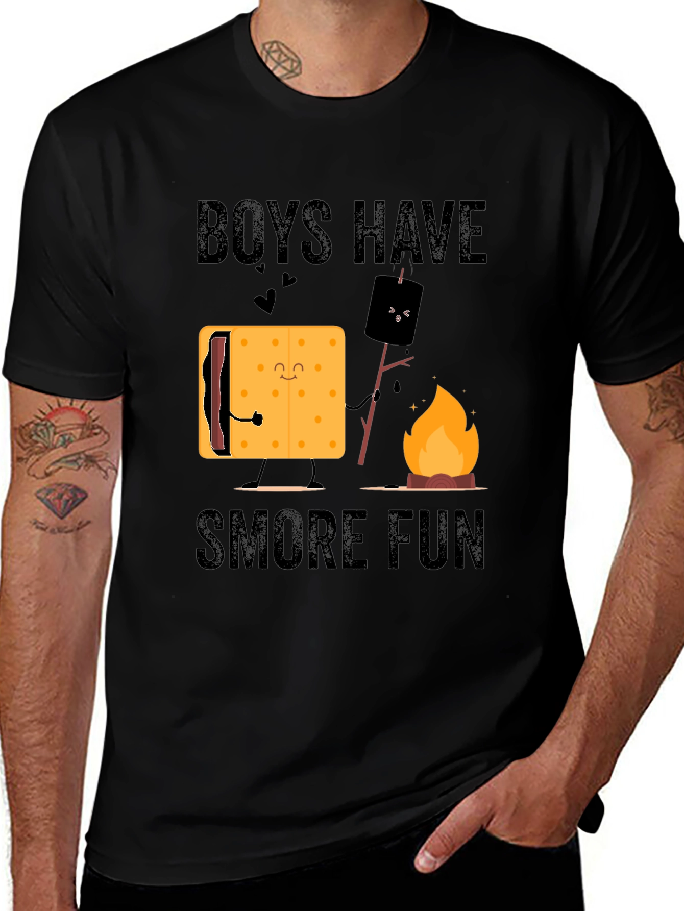 Variant 29 of Boys S'more Fun Graphic T-Shirt