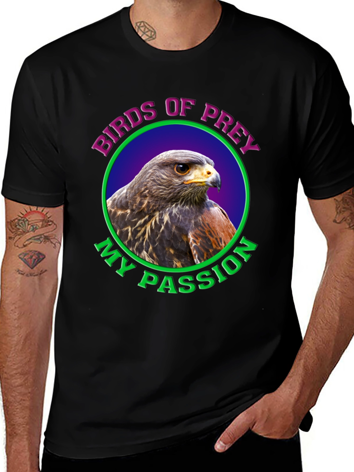 Birds of Prey T-Shirt - My Passion Hawk Graphic Tee