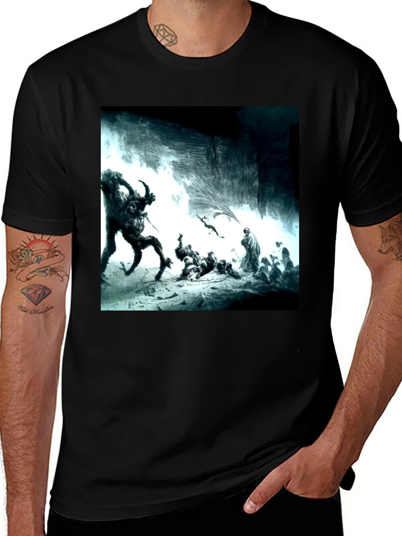 Variant 12 of Epic Battle T-Shirt