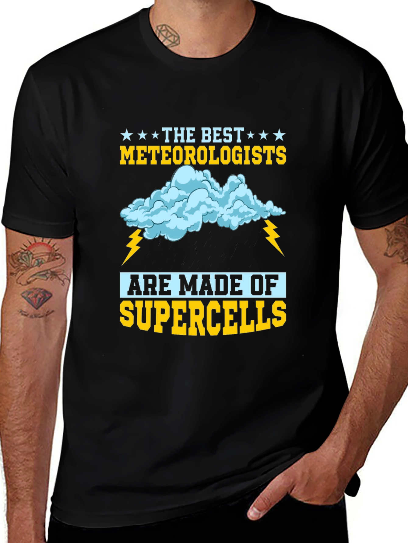 Variant 18 of Meteorologist Supercell T-Shirt: Weather Humor Tee