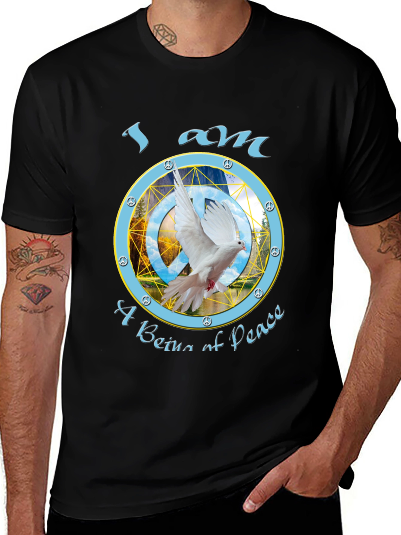 Peace Dove Graphic T-Shirt - Unisex