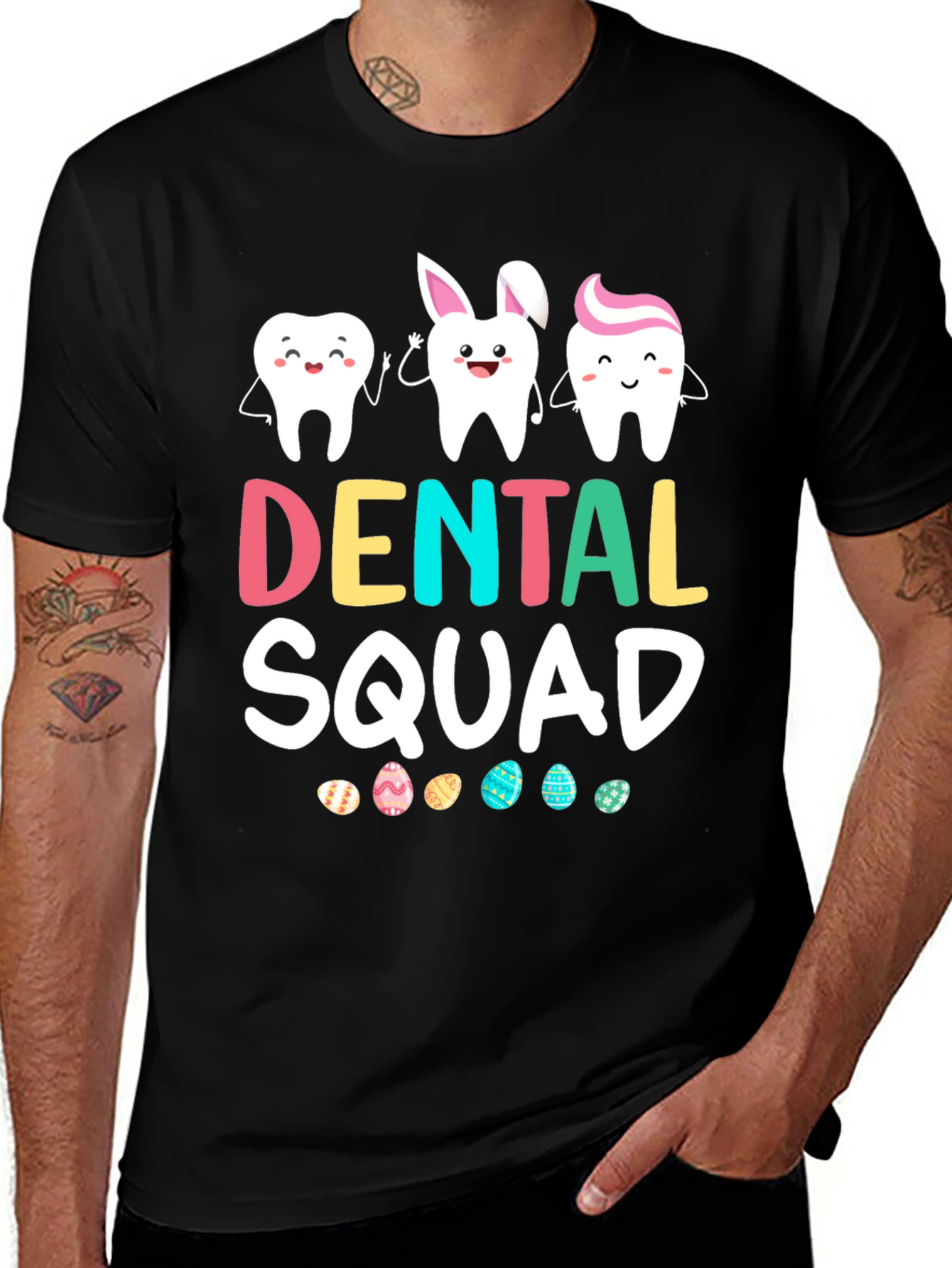 Dental Squad Easter T-Shirt Funny Dentist Tee