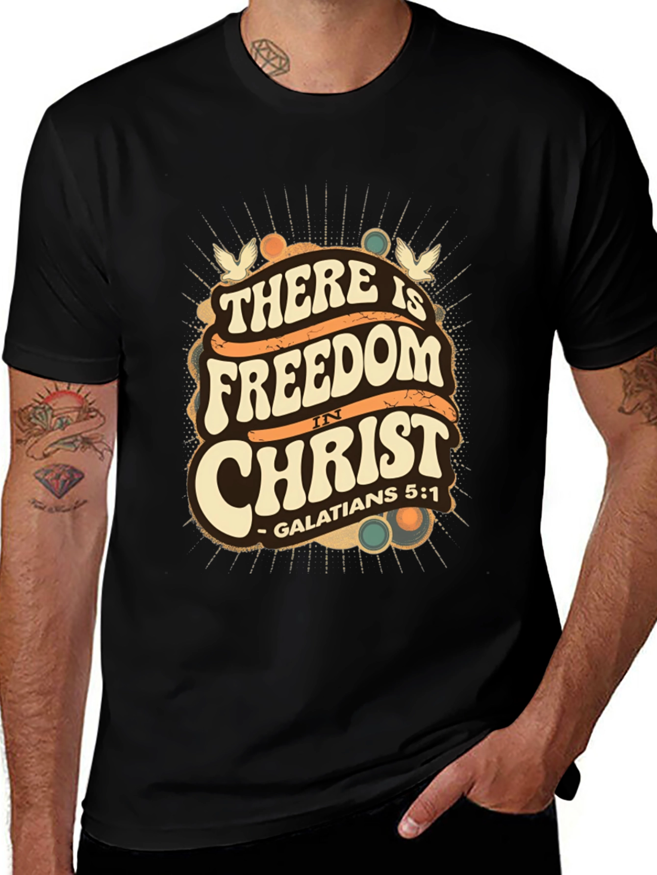 There is Freedom in Christ T-Shirt