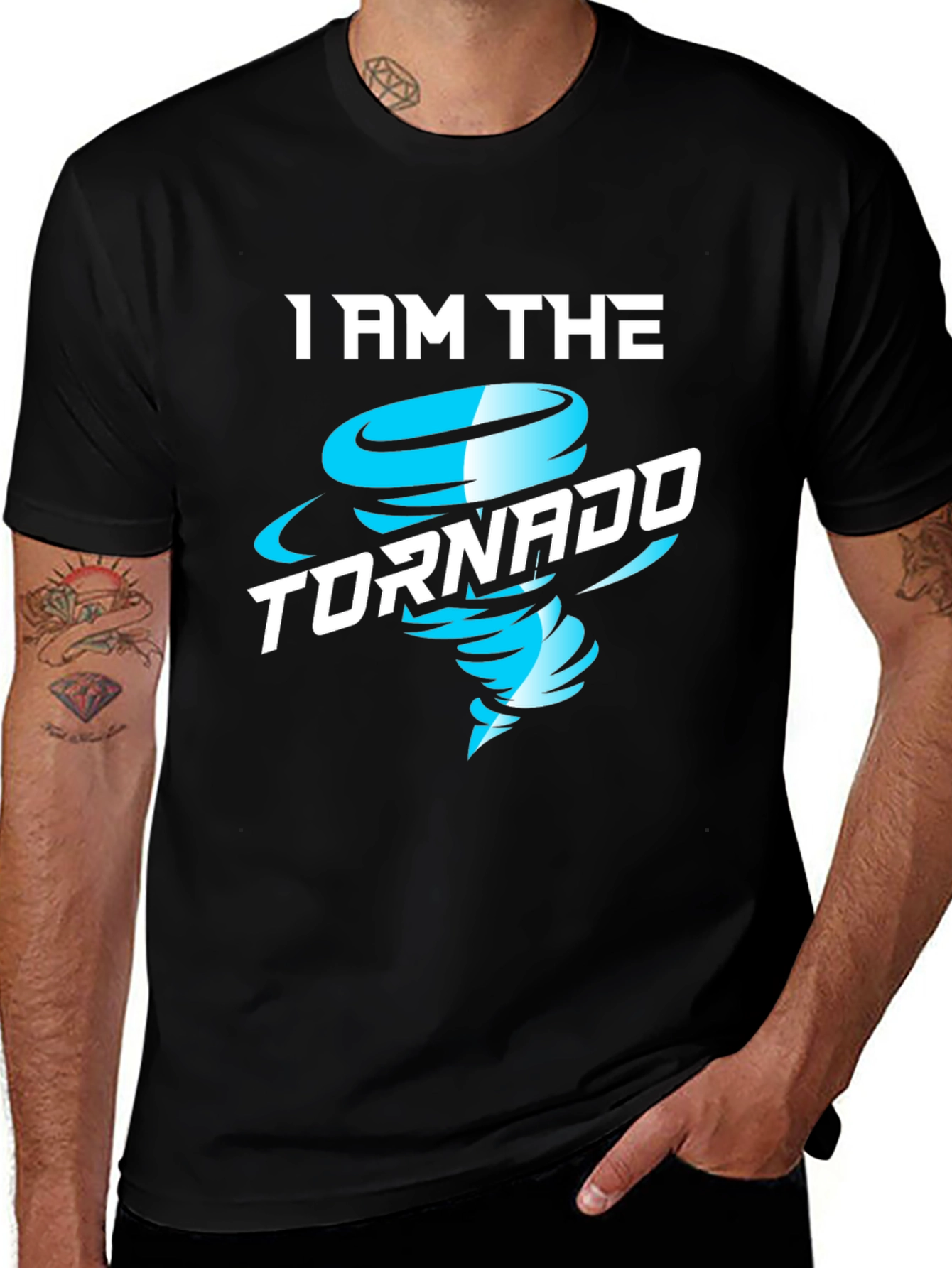 Variant 20 of I AM THE TORNADO Graphic T-Shirt
