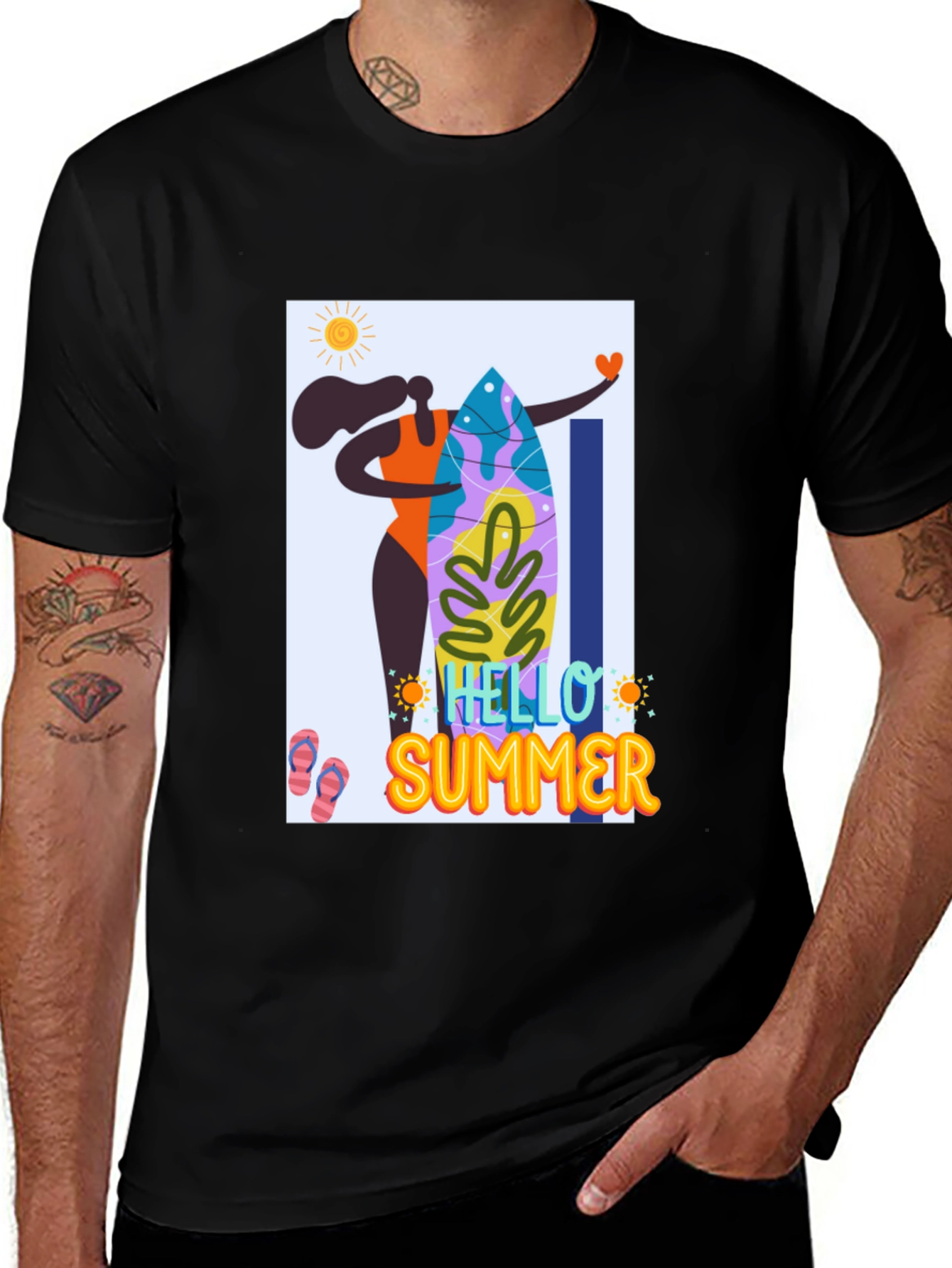 Variant 20 of Hello Summer Graphic Tee