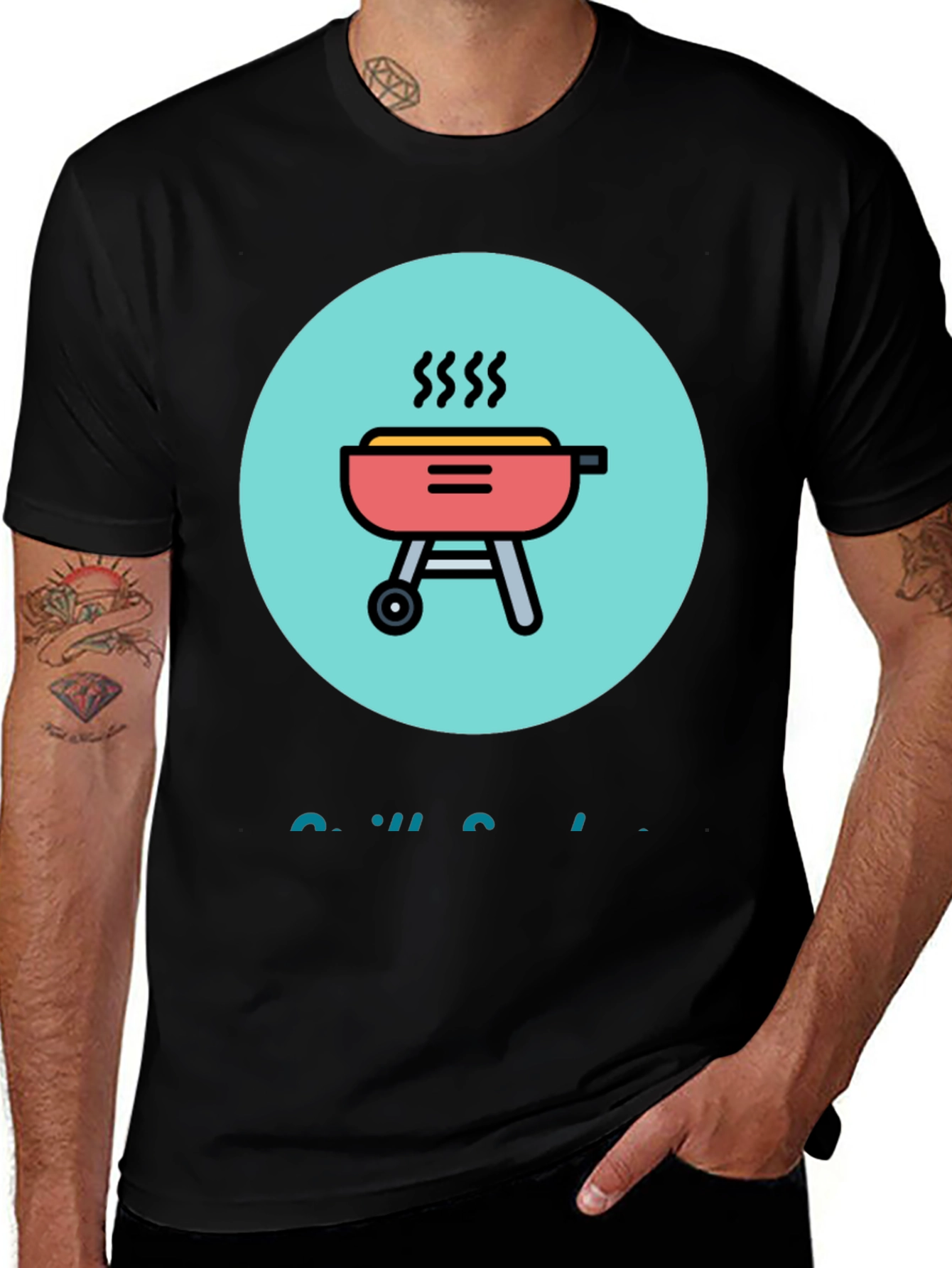 Variant 11 of Grill Master T-Shirt - BBQ Cookout Apparel