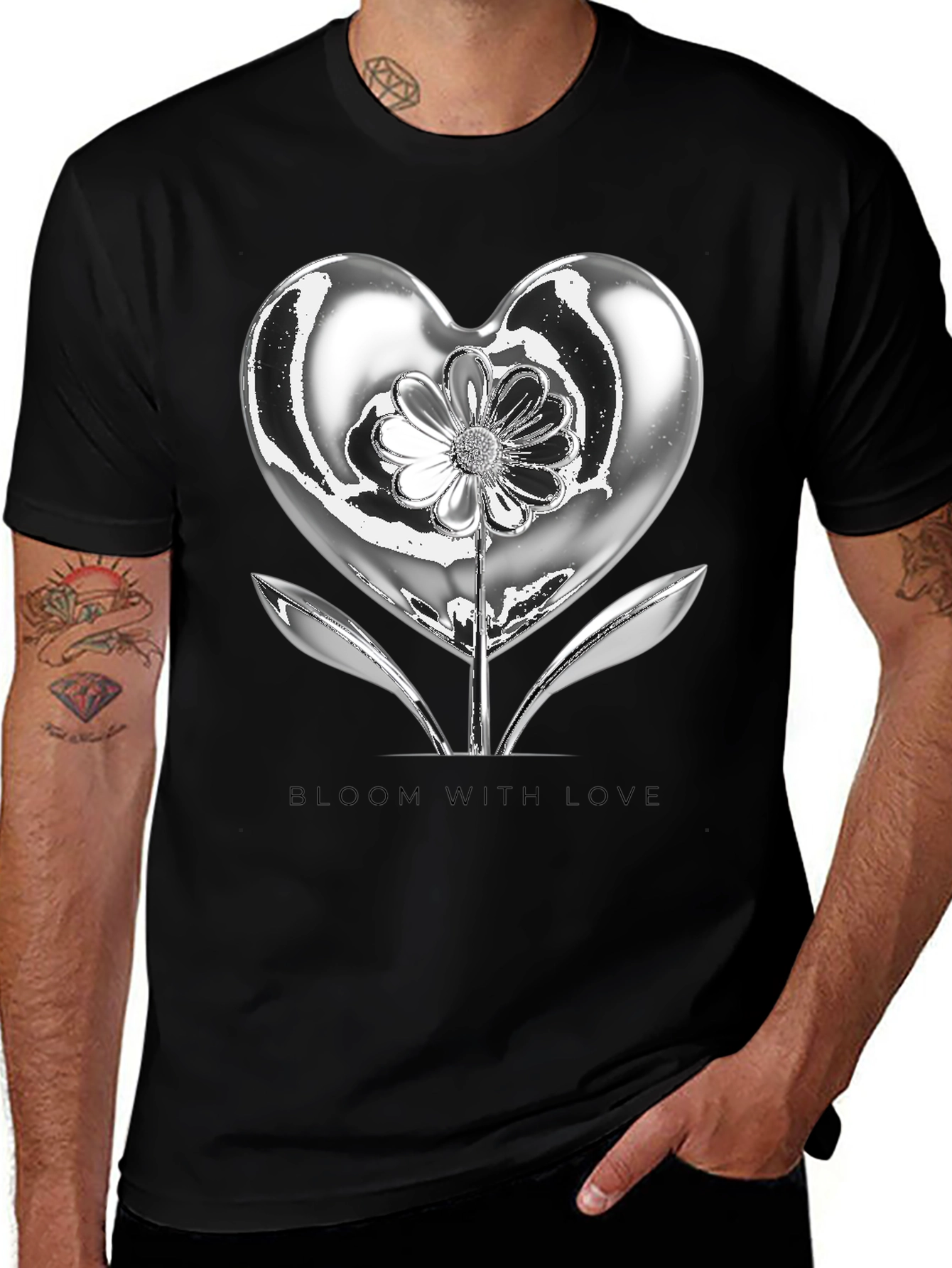 Bloom With Love Graphic Tee