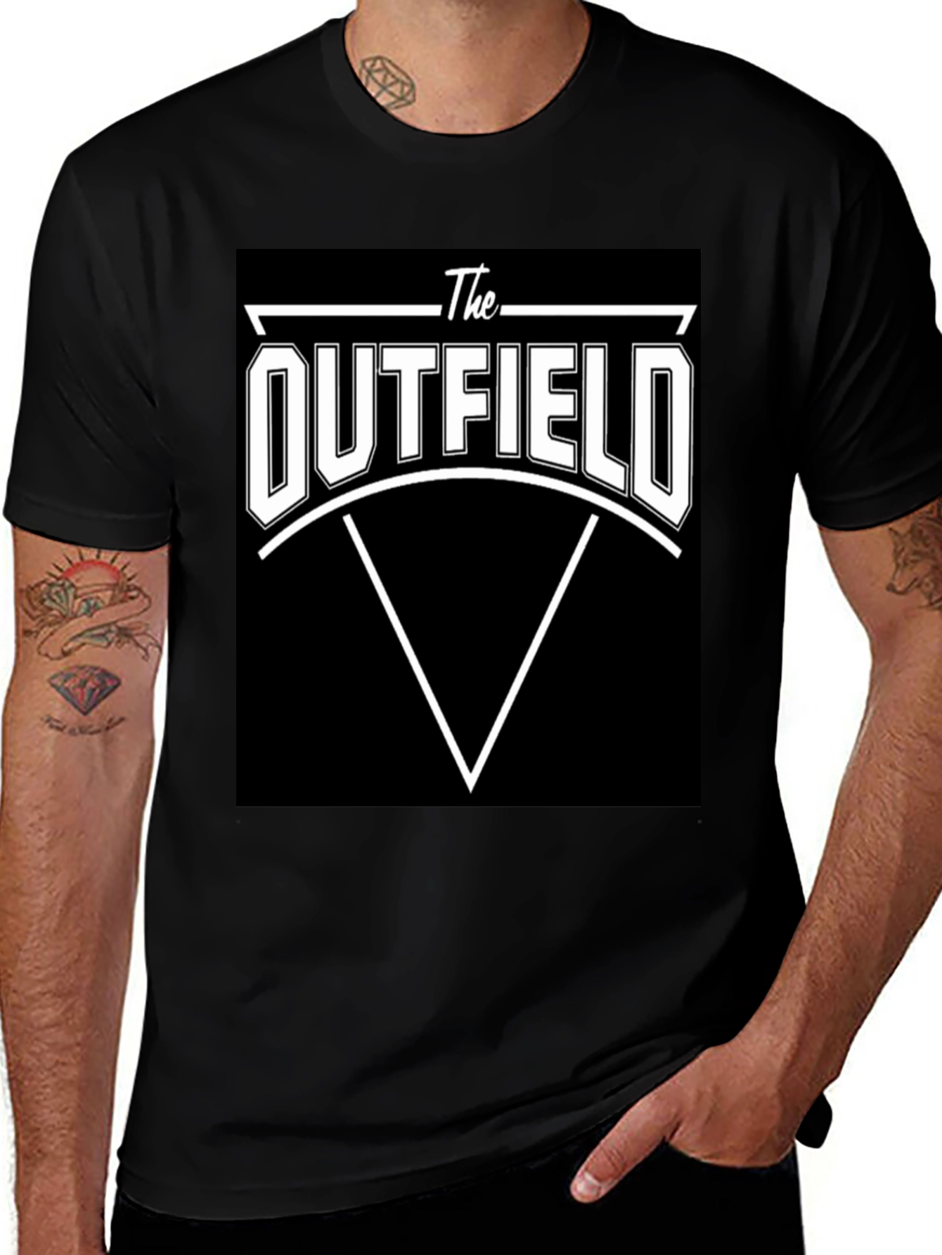 The Outfield Band Graphic T-Shirt - Vintage Rock Tee