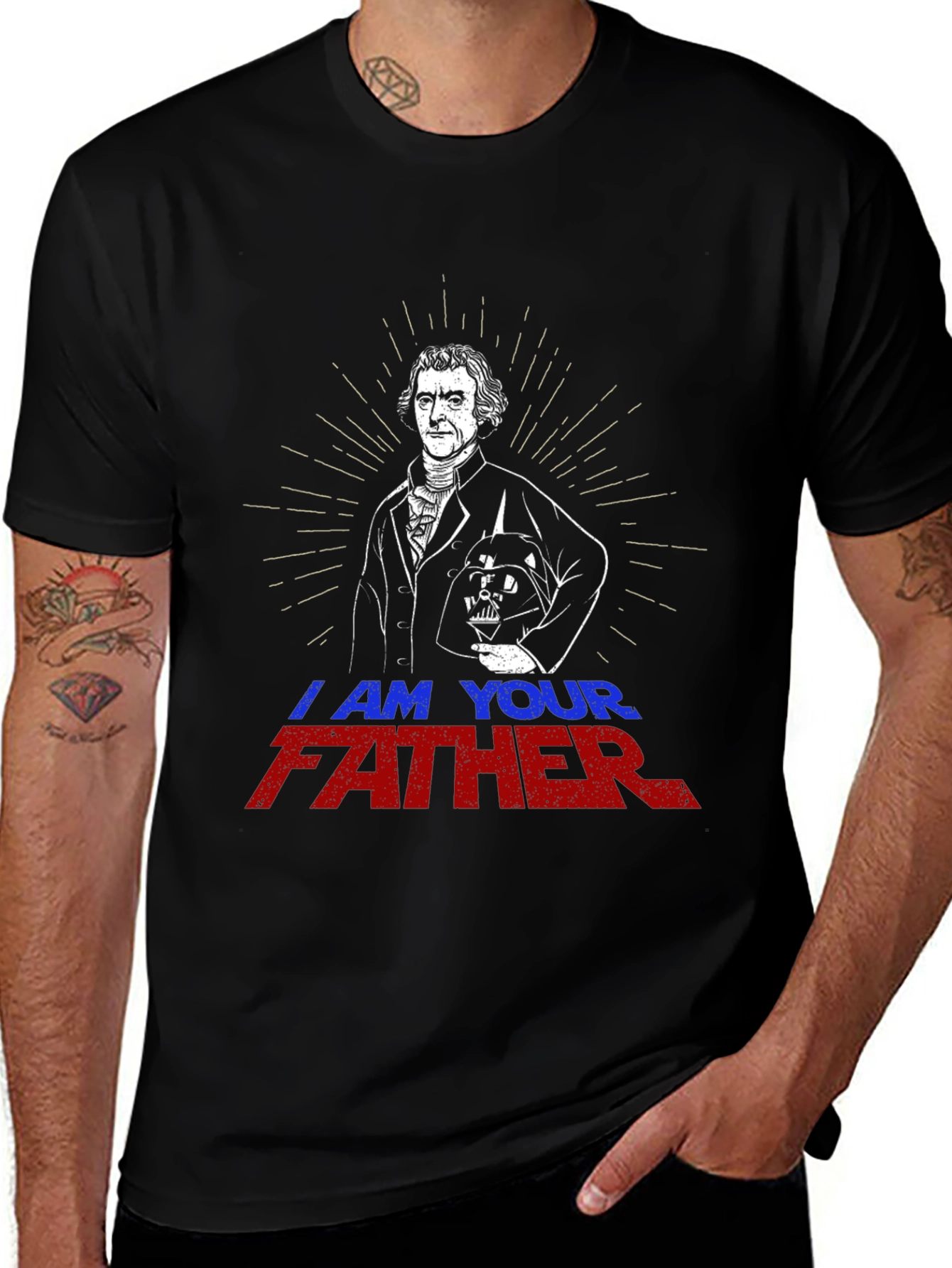 I Am Your Father T-Shirt - Funny History & Sci-Fi Tee